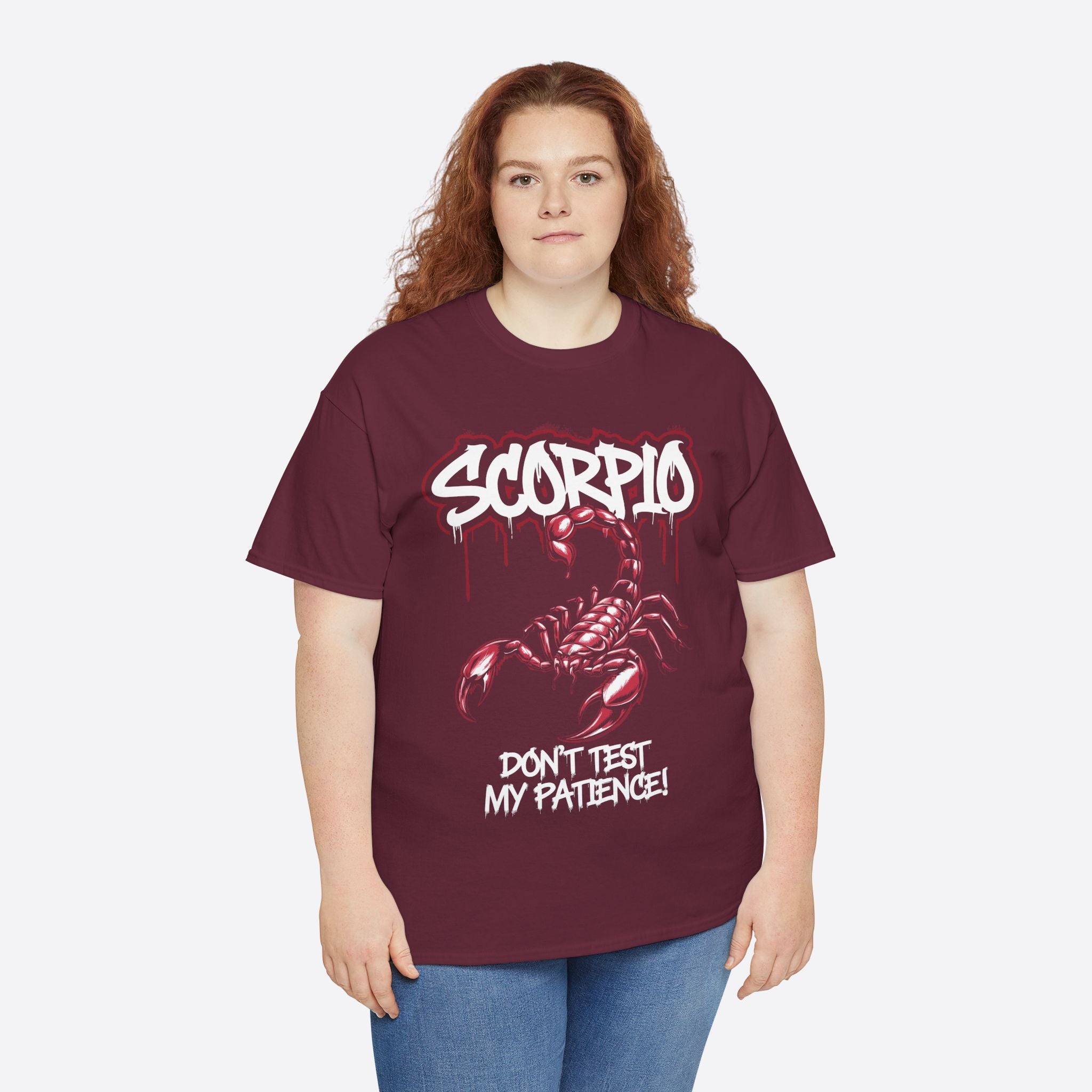 Scorpio Zodiac - Respect the Calm, Don’t Test My Patience - Unisex T-Shirt