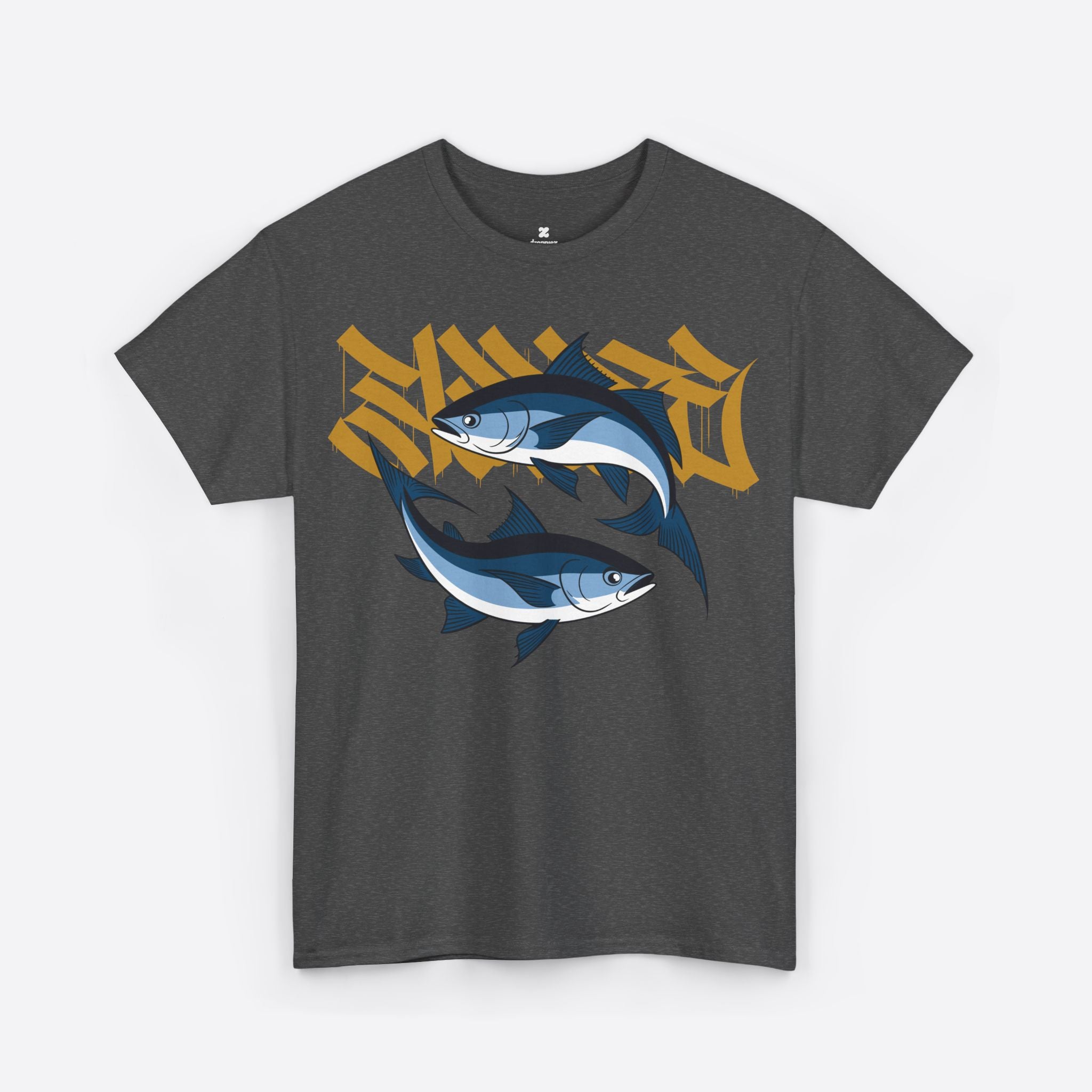 Pisces Zodiac - Twin Fins Tee - Unisex T-Shirt