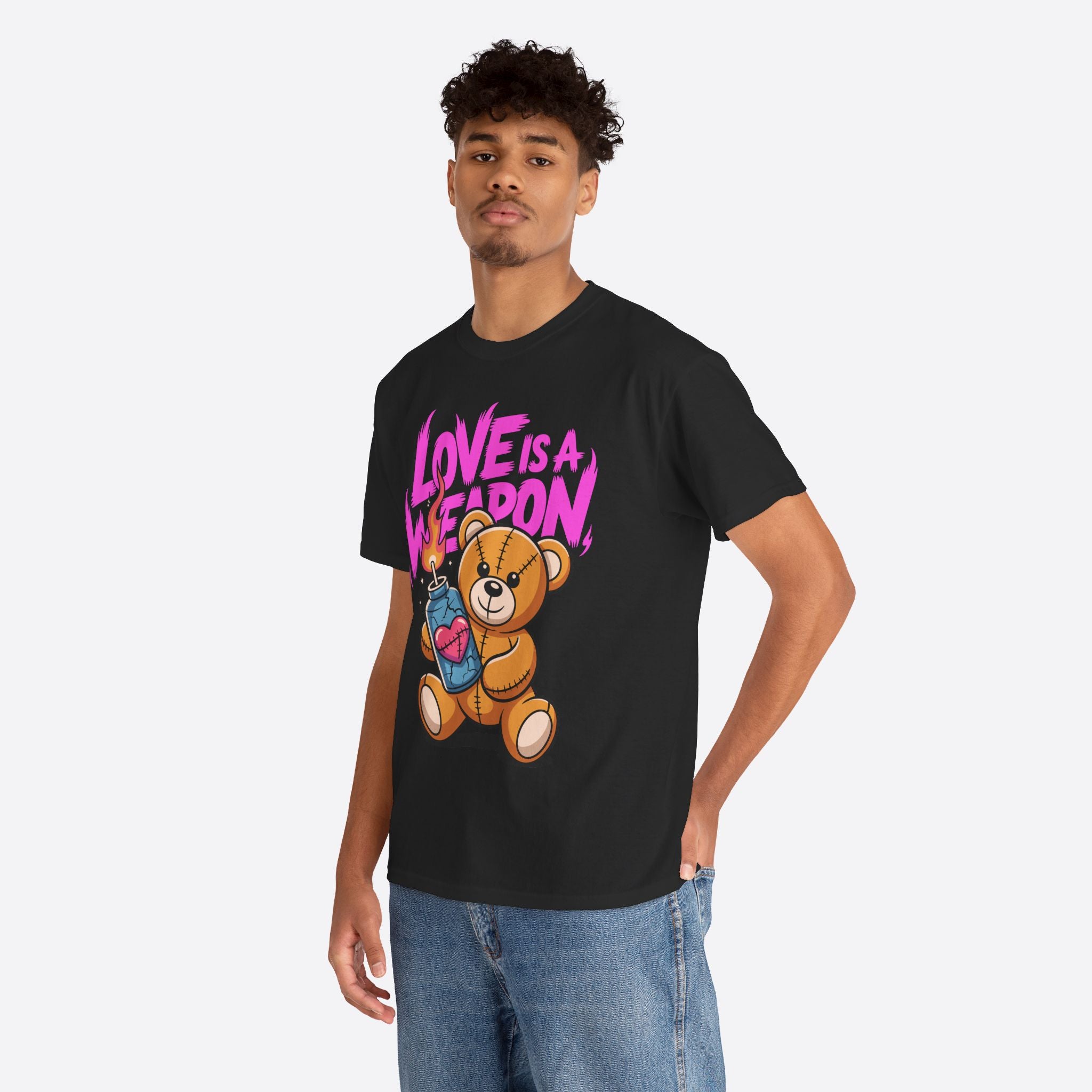 Love is a Weapon Teddy Unisex Graphic Tee