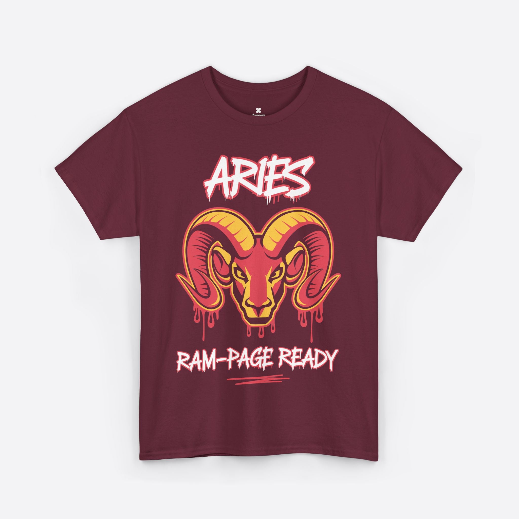 Aries Zodiac - Blaze Horn Rampage Tee - Unisex T-Shirt