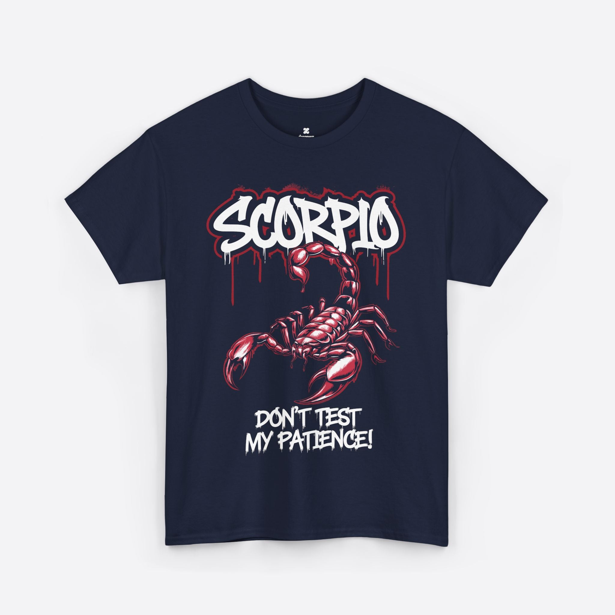 Scorpio Zodiac - Respect the Calm, Don’t Test My Patience - Unisex T-Shirt