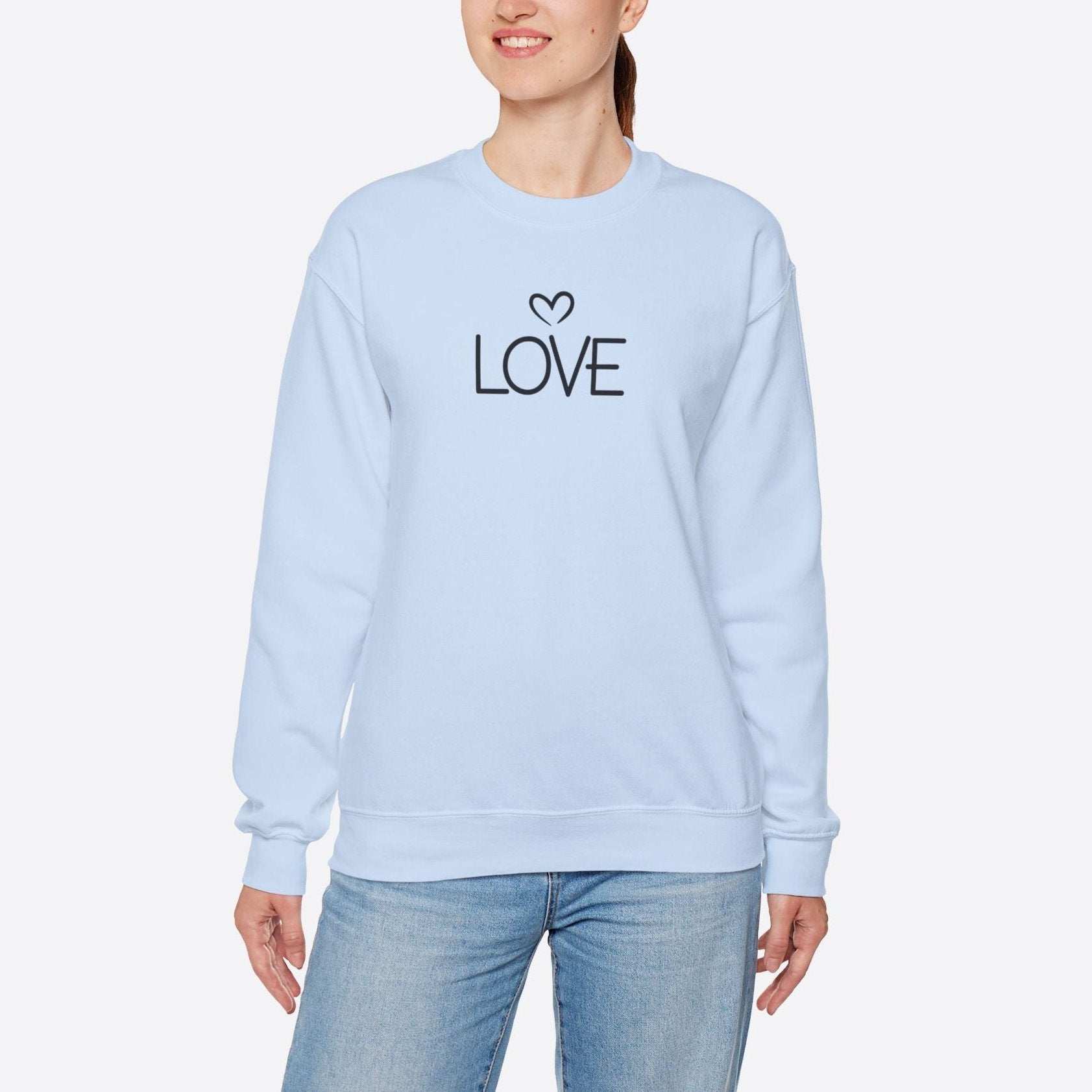 Hearts and Hugs Women's Sweatshirt – Cozy Comfort