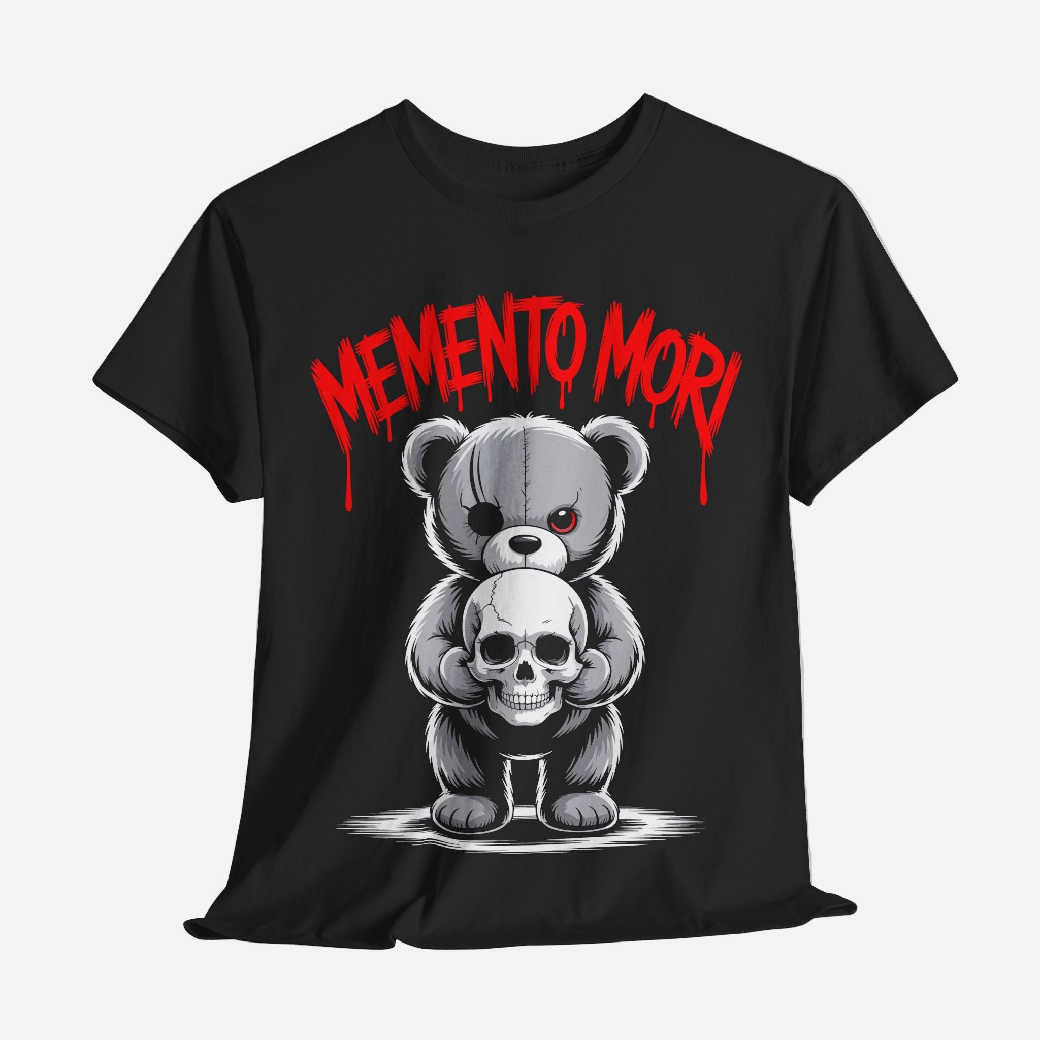 Memento Mori Teddy Unisex Graphics Tee