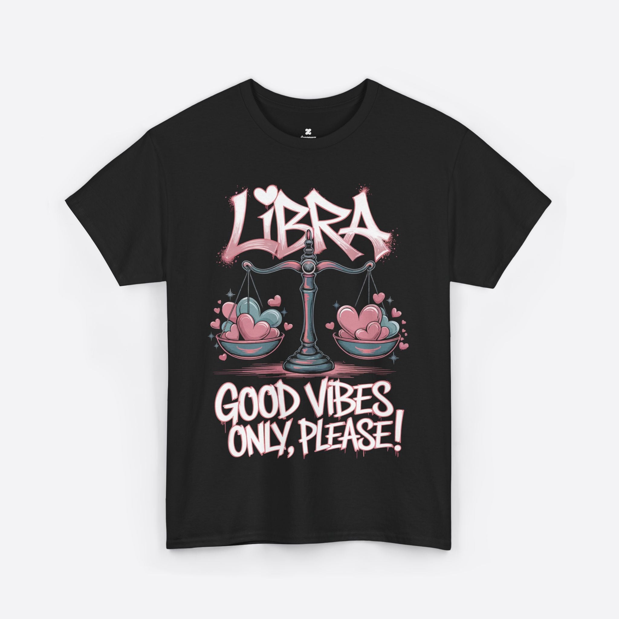 Libra Zodiac - Peaceful Life, Good Vibes Only Please - Unisex T-Shirt