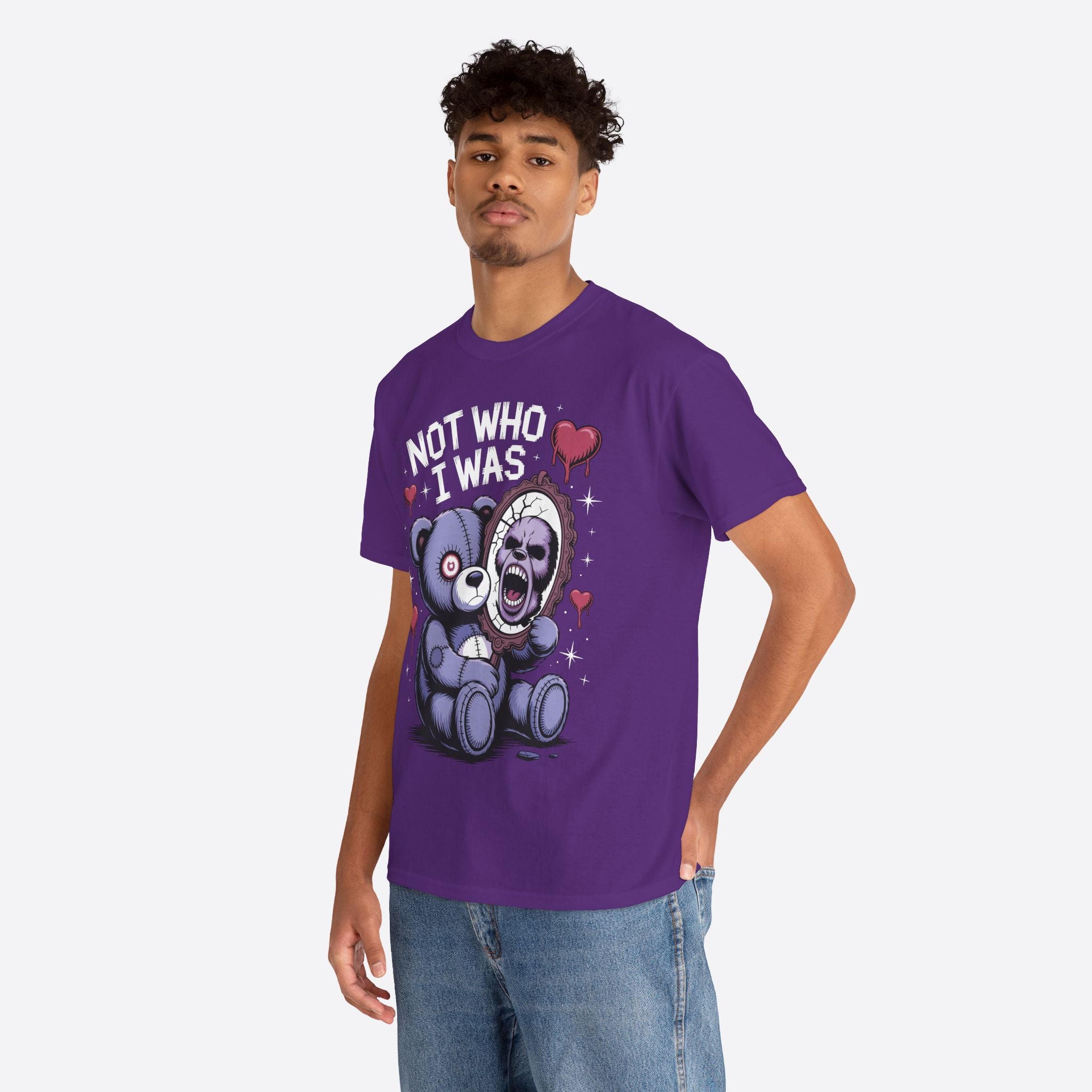Not Who I Was Teddy Unisex Graphic Tee