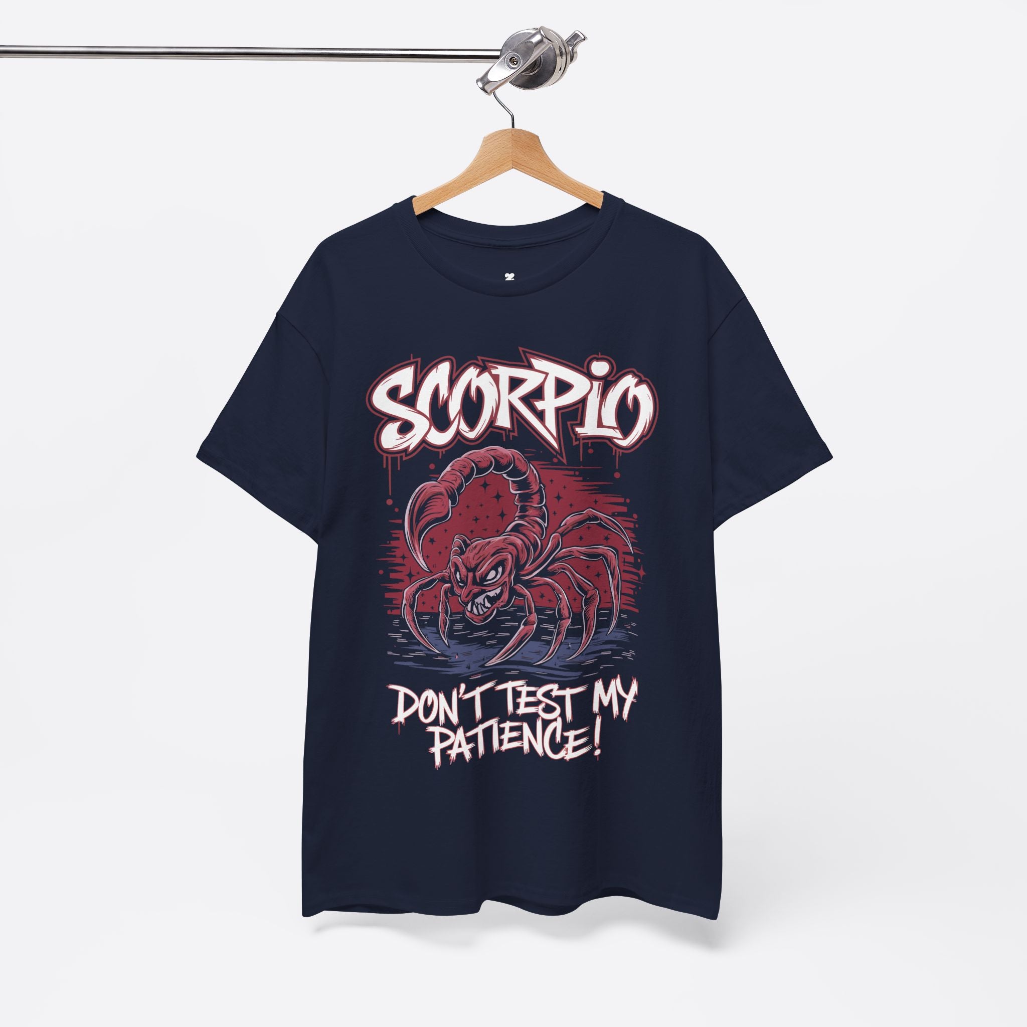 Scorpio Zodiac - Intense Soul, Don’t Test My Patience - Unisex T-Shirt