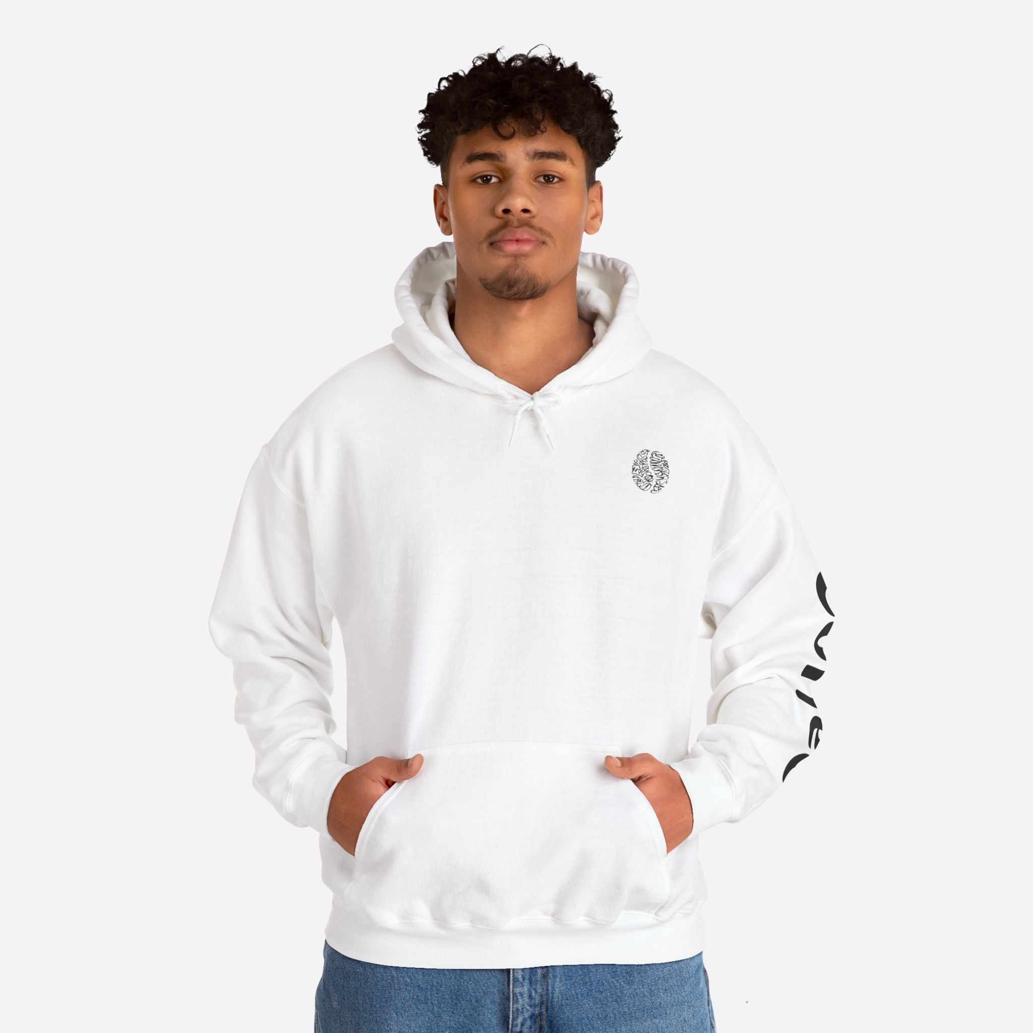 Men's Coffee Purity Hoodie – Classic Design