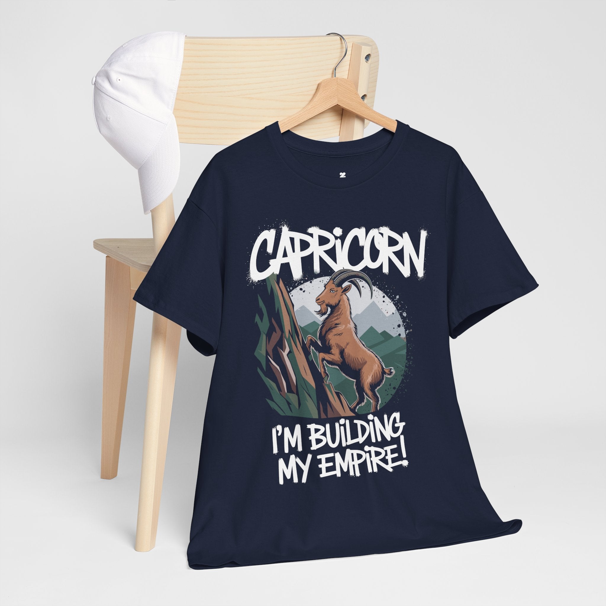 Capricorn Zodiac - I’m Building My Empire, Climbing Future - Unisex T-Shirt