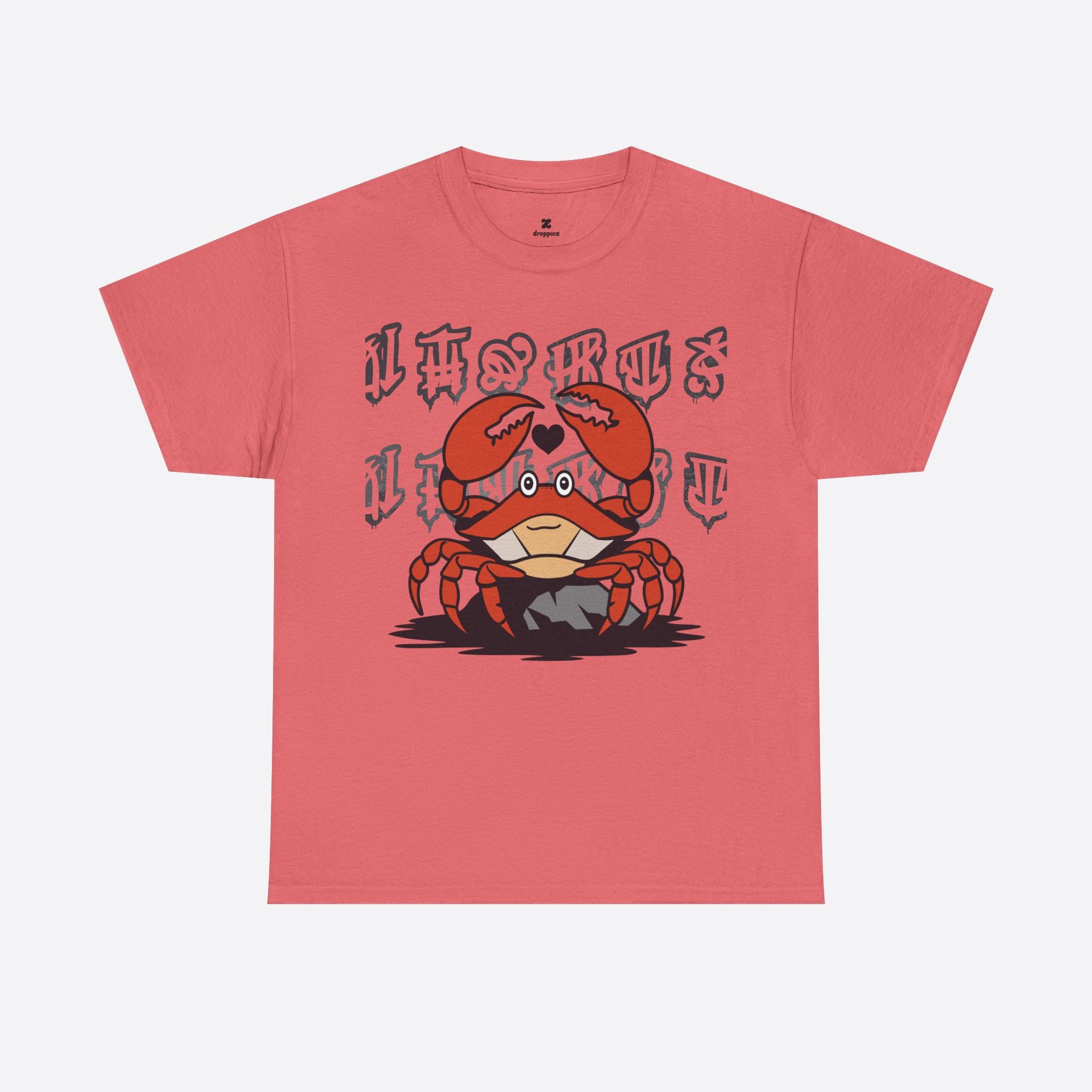 Cancer Zodiac - Cute Crab Heart Graphic Tee - Unisex T-Shirt