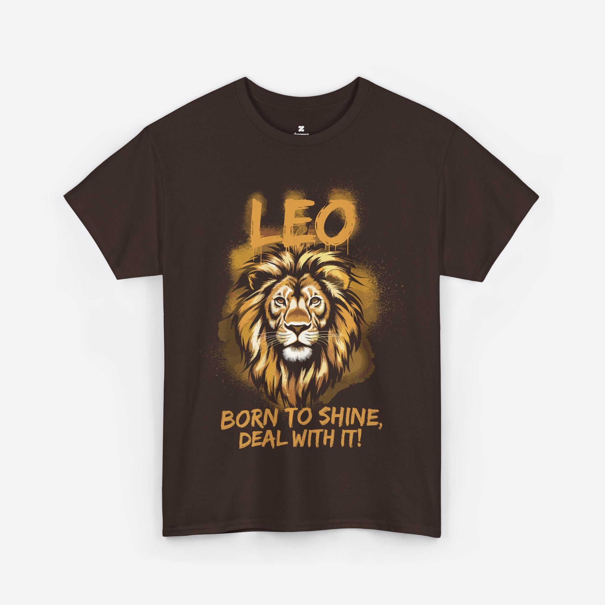 Leo Zodiac - King Energy, Born To Shine Deal With It - Unisex T-Shirt