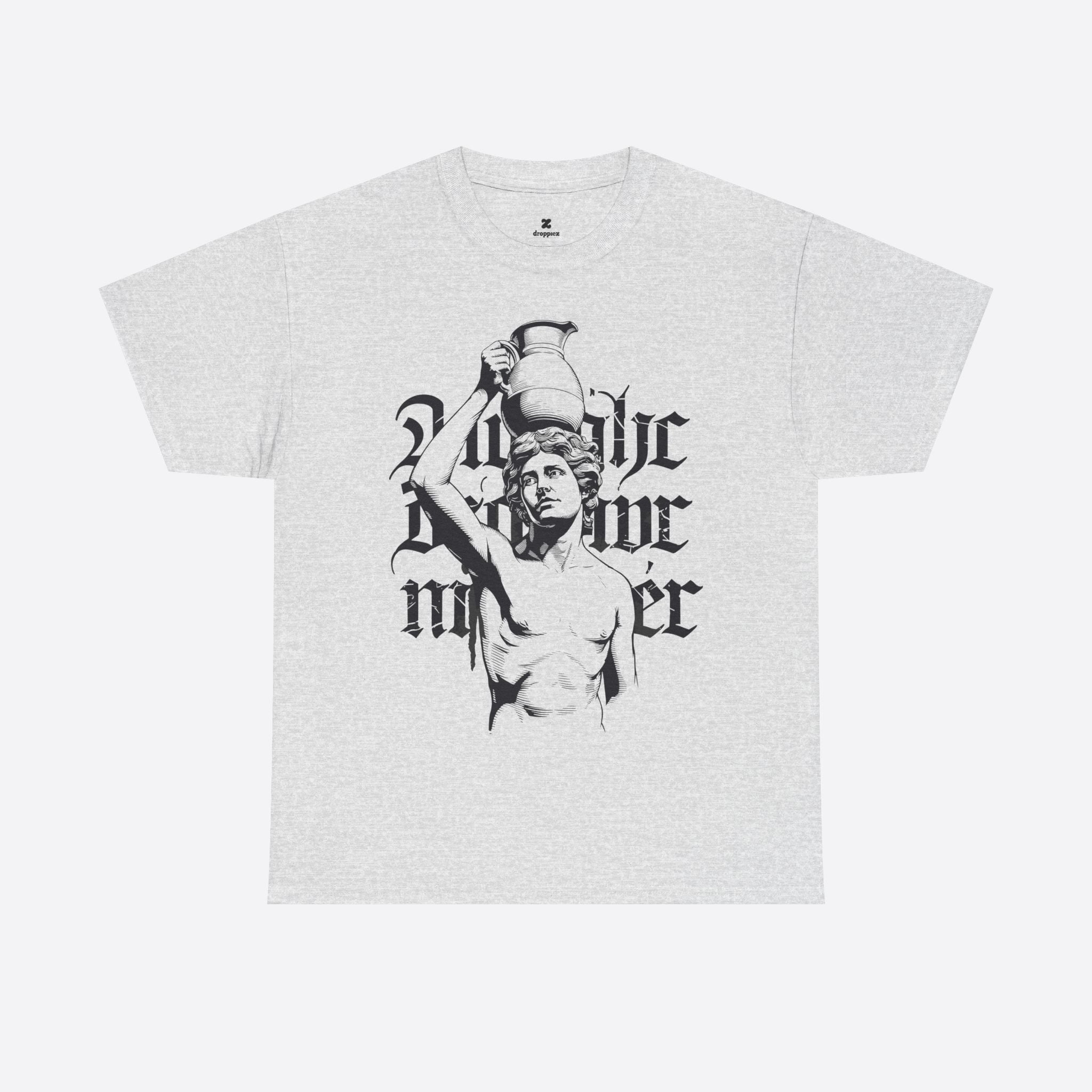 Aquarius Zodiac - Jug-Bearing Sculpture Art Tee - Unisex T-Shirt
