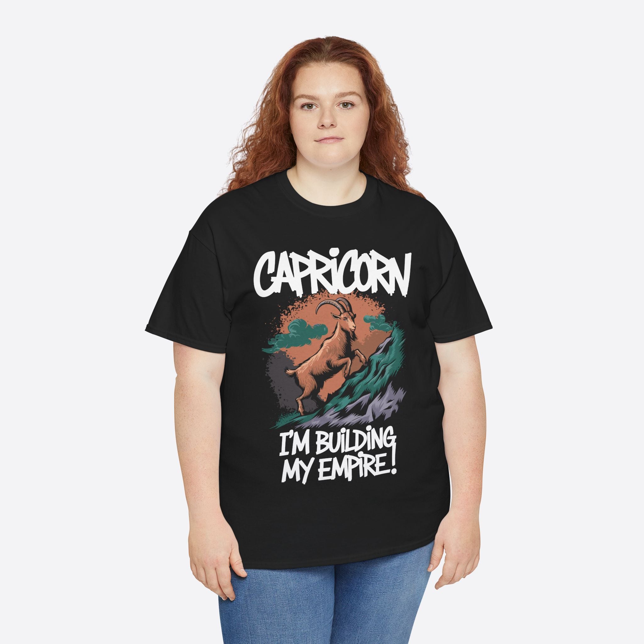 Capricorn Zodiac - I’m Building My Empire, Climb Like a Boss - Unisex T-Shirt