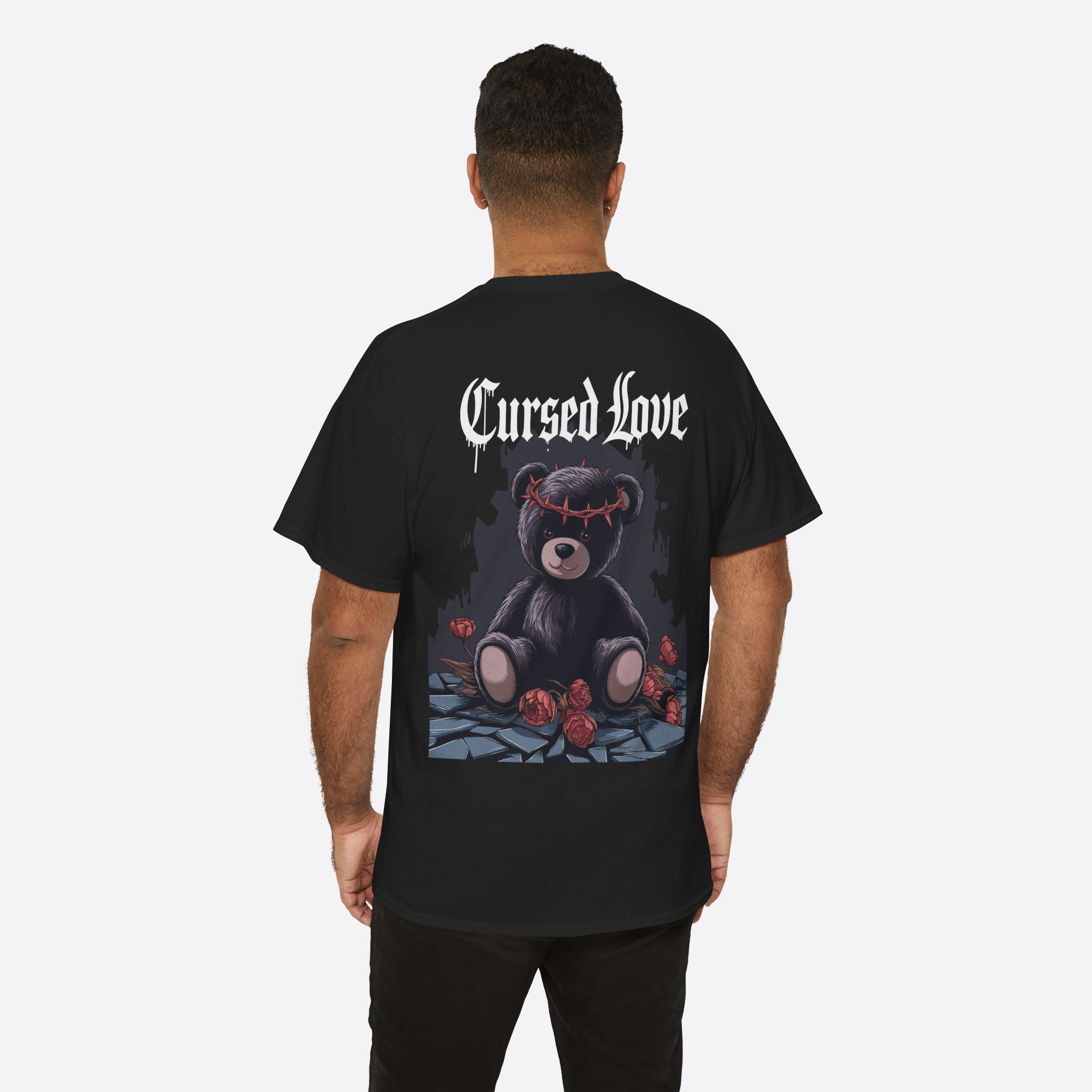 Cursed Love Teddy Unisex Graphics Tee