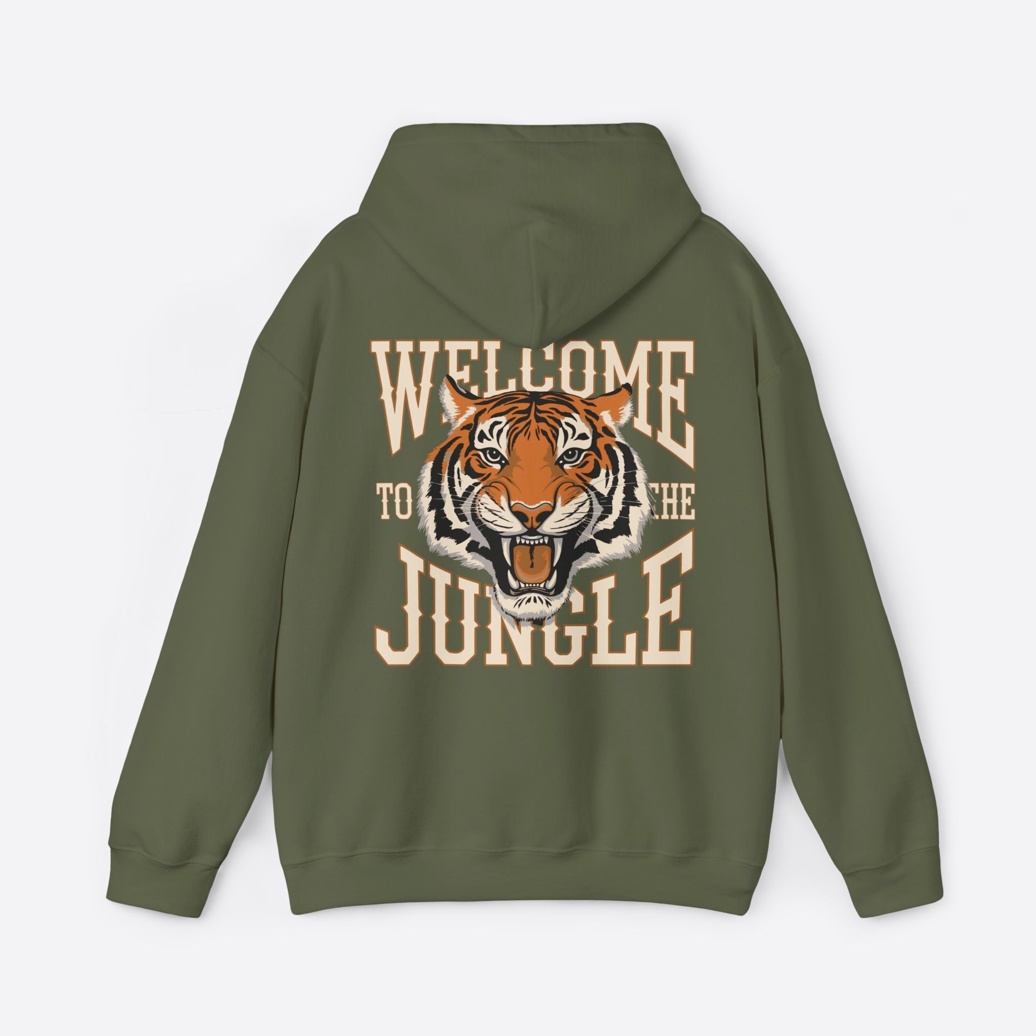 Classic Men's Tiger Heritage Hoodie – Soft but Fierce