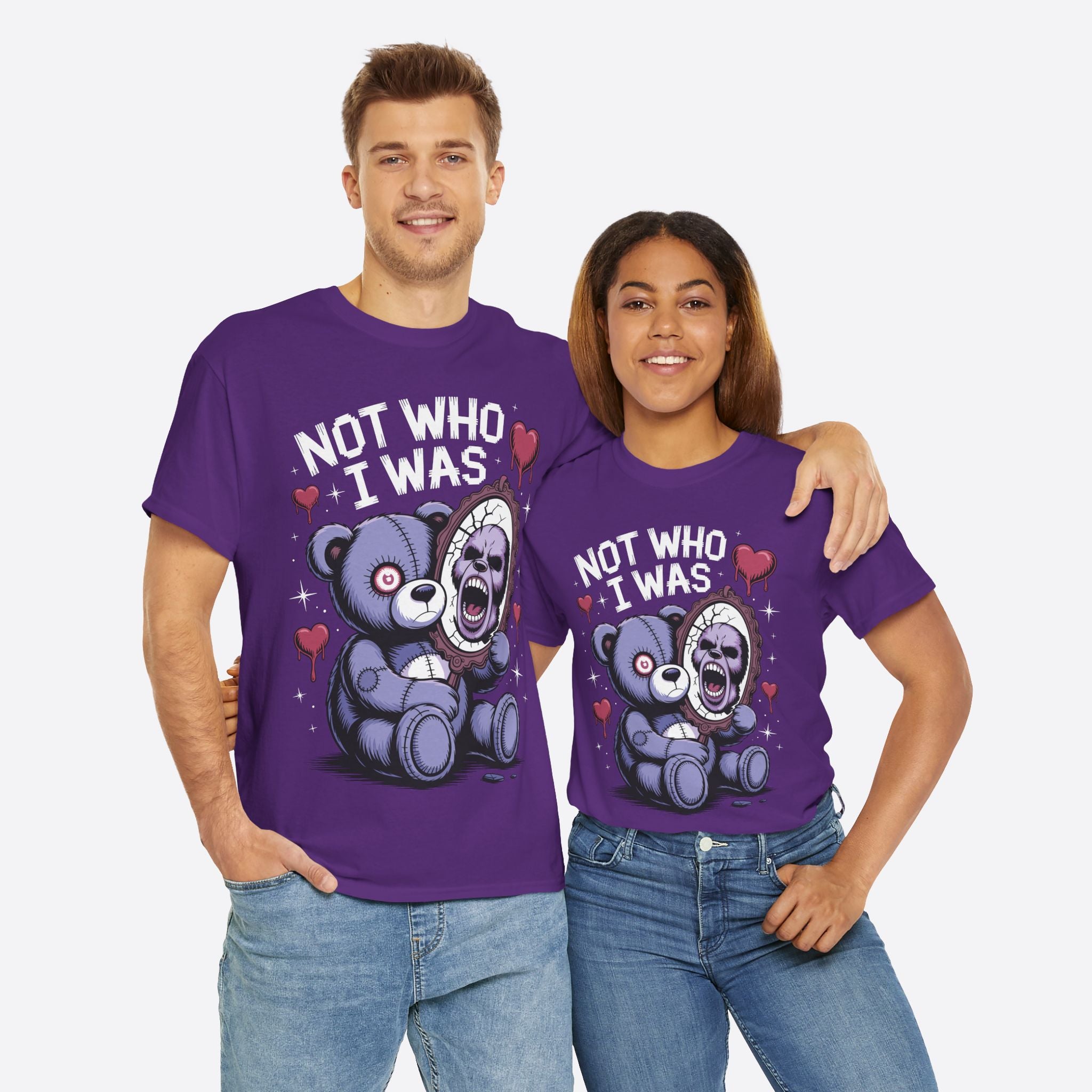 Not Who I Was Teddy Unisex Graphic Tee