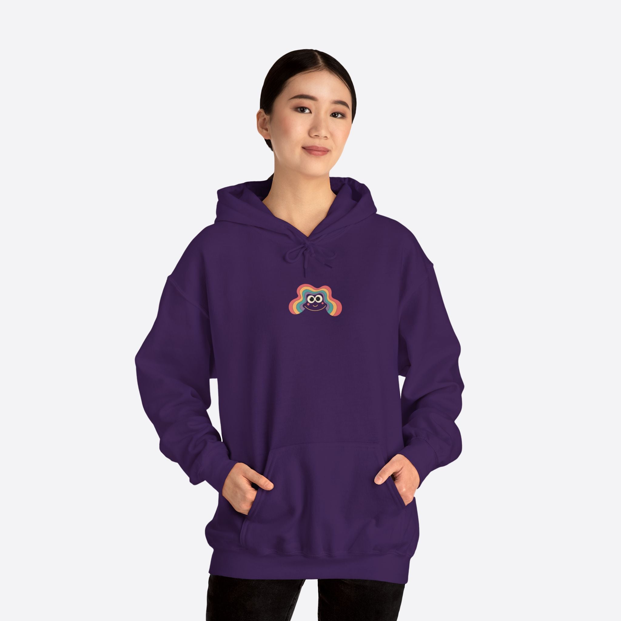 Women's Life Rainbow Hoodie – Soft and Stylish