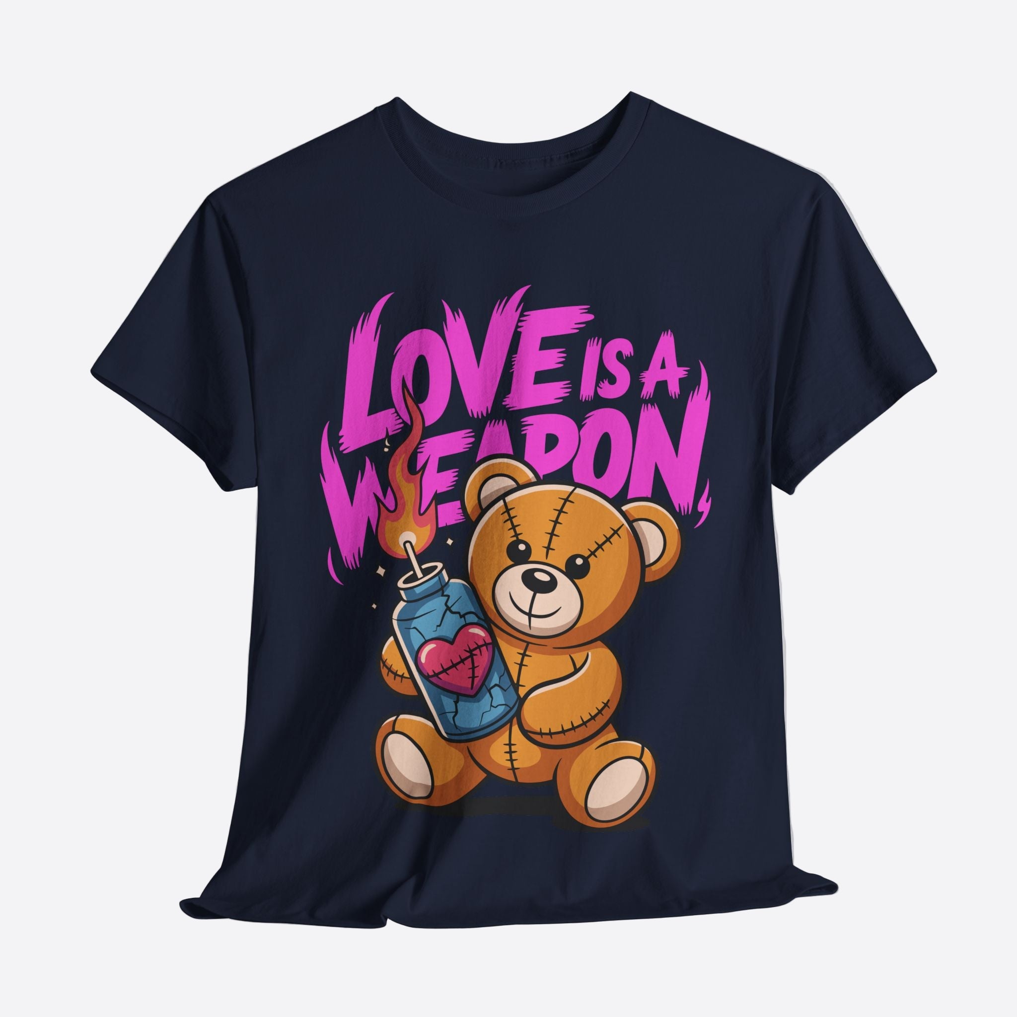Love is a Weapon Teddy Unisex Graphic Tee