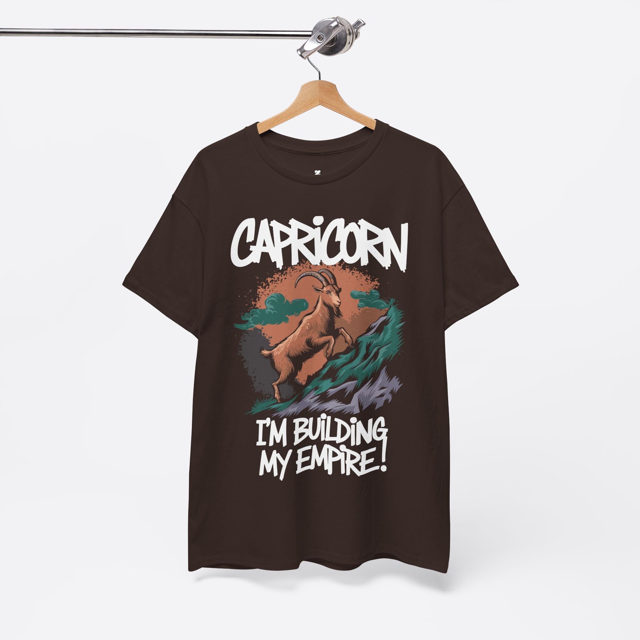 Capricorn Zodiac - I’m Building My Empire, Climb Like a Boss - Unisex T-Shirt