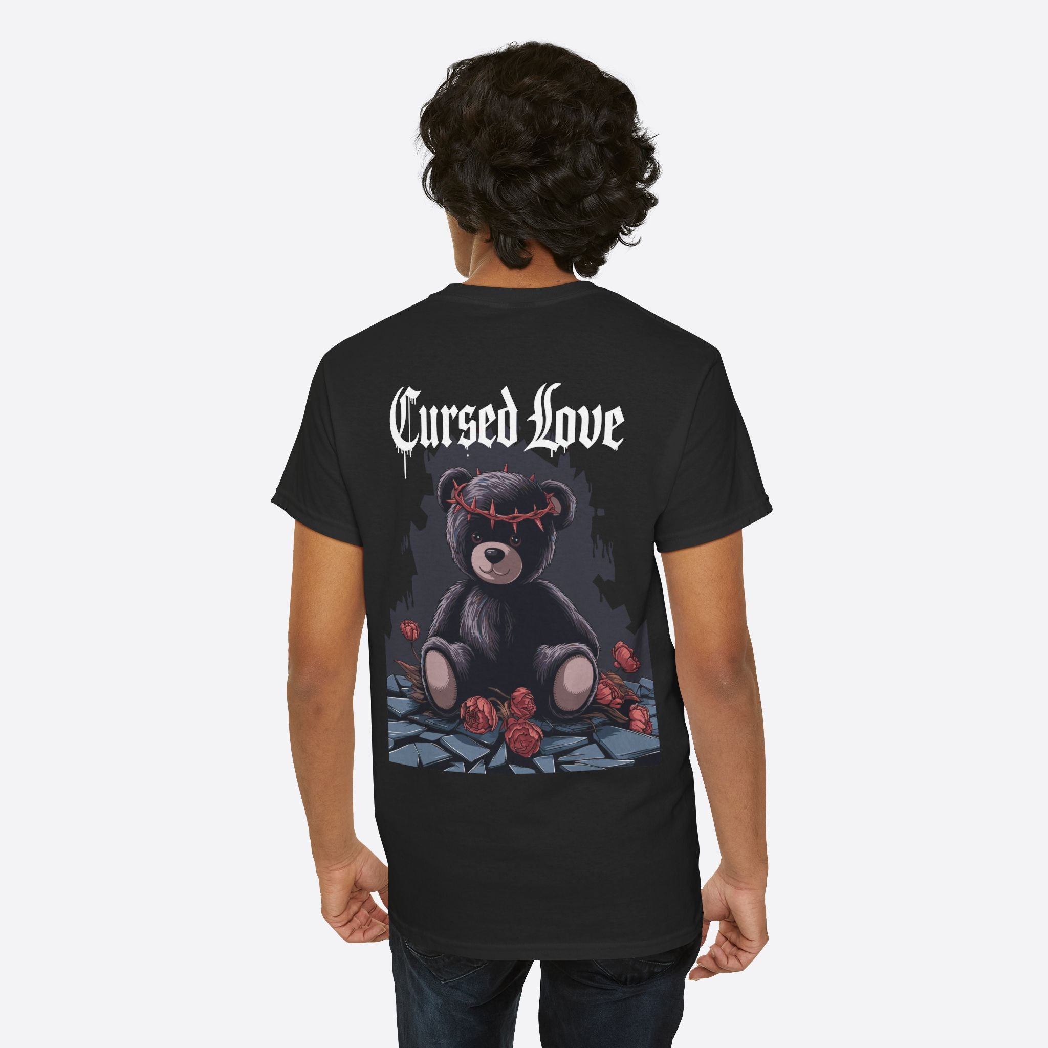Cursed Love Teddy Unisex Graphics Tee