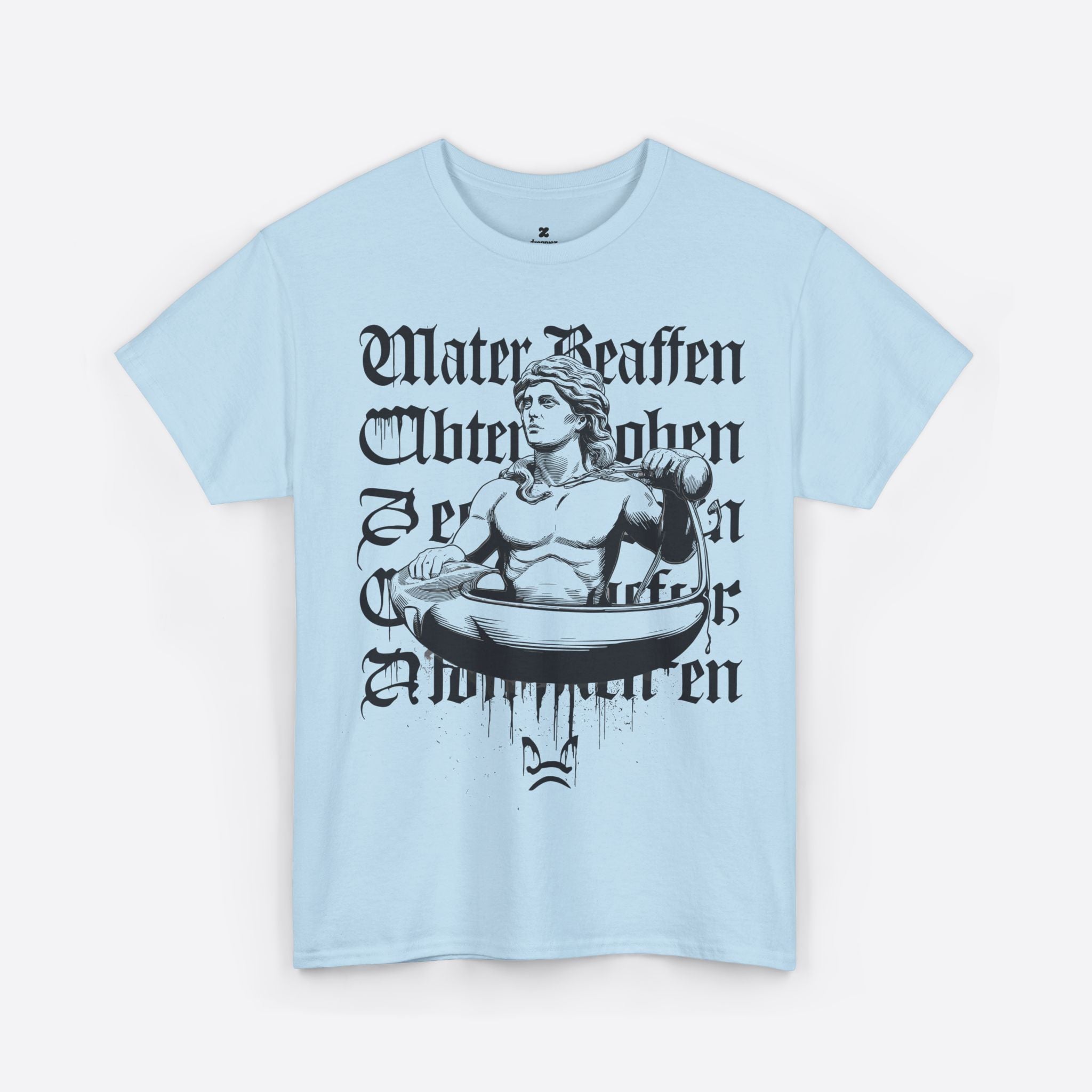 Aquarius Zodiac - Water Bearer Drip Graphic Tee - Unisex T-Shirt