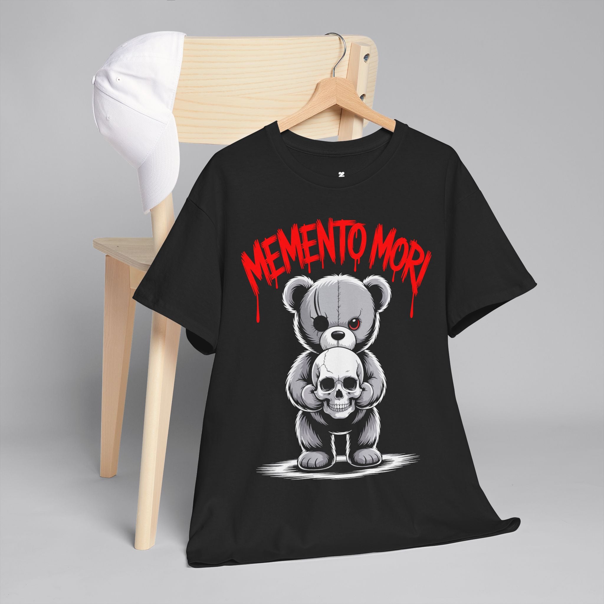 Memento Mori Teddy Unisex Graphics Tee