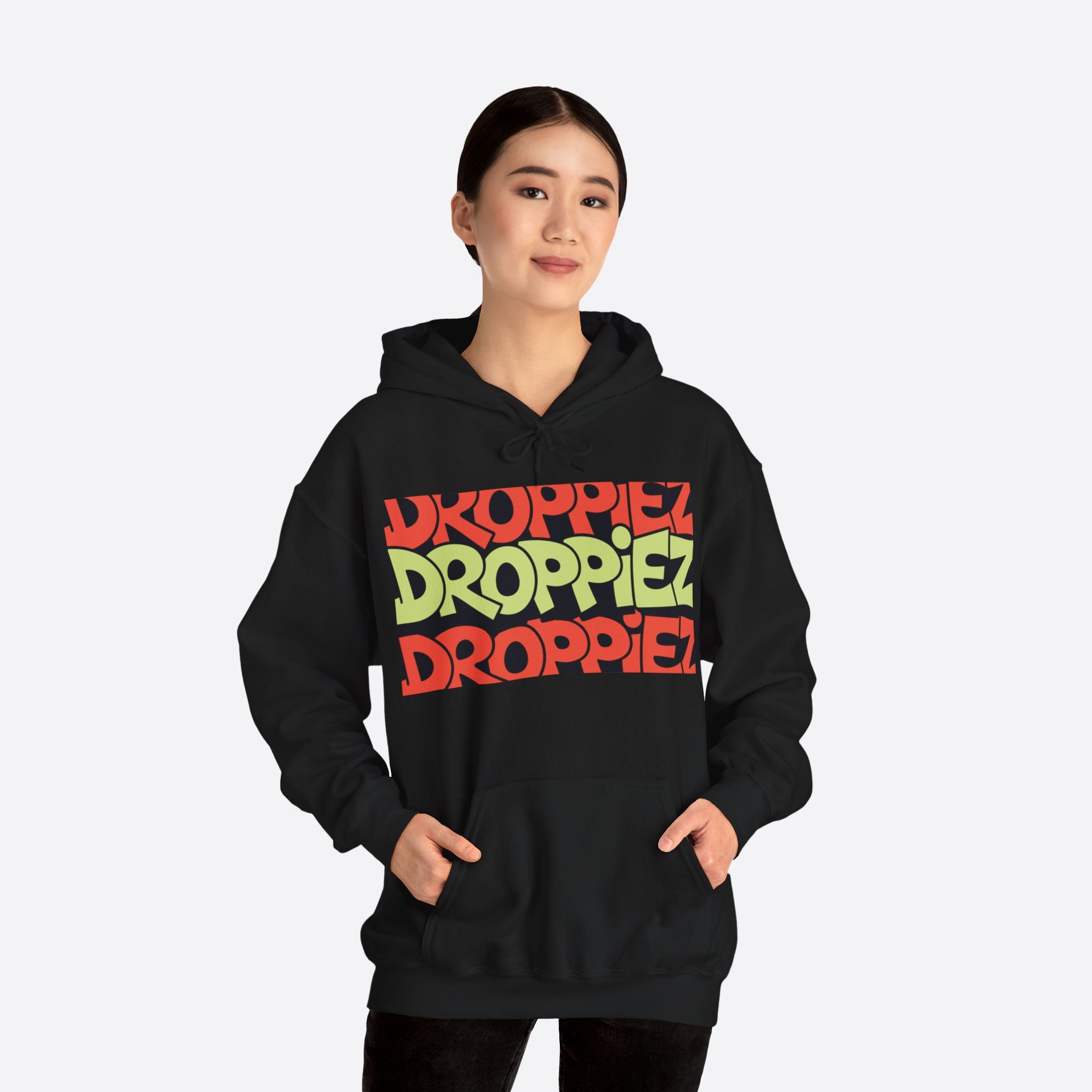 Unisex Dripdrop Hoodie with Bold Graphics – Statement Look