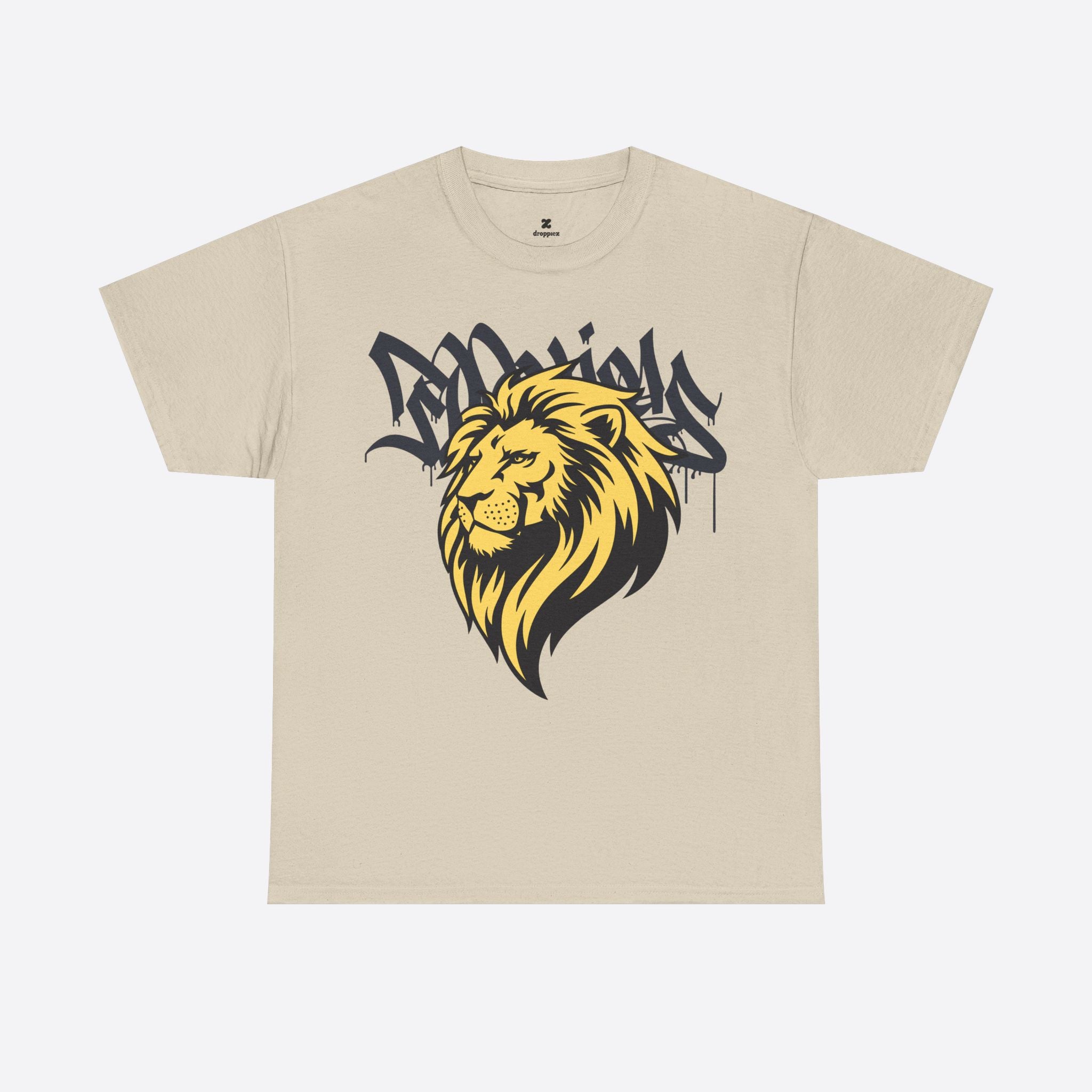 Leo Zodiac – Wild Mane Graffiti Lion Tee – Unisex T-Shirt