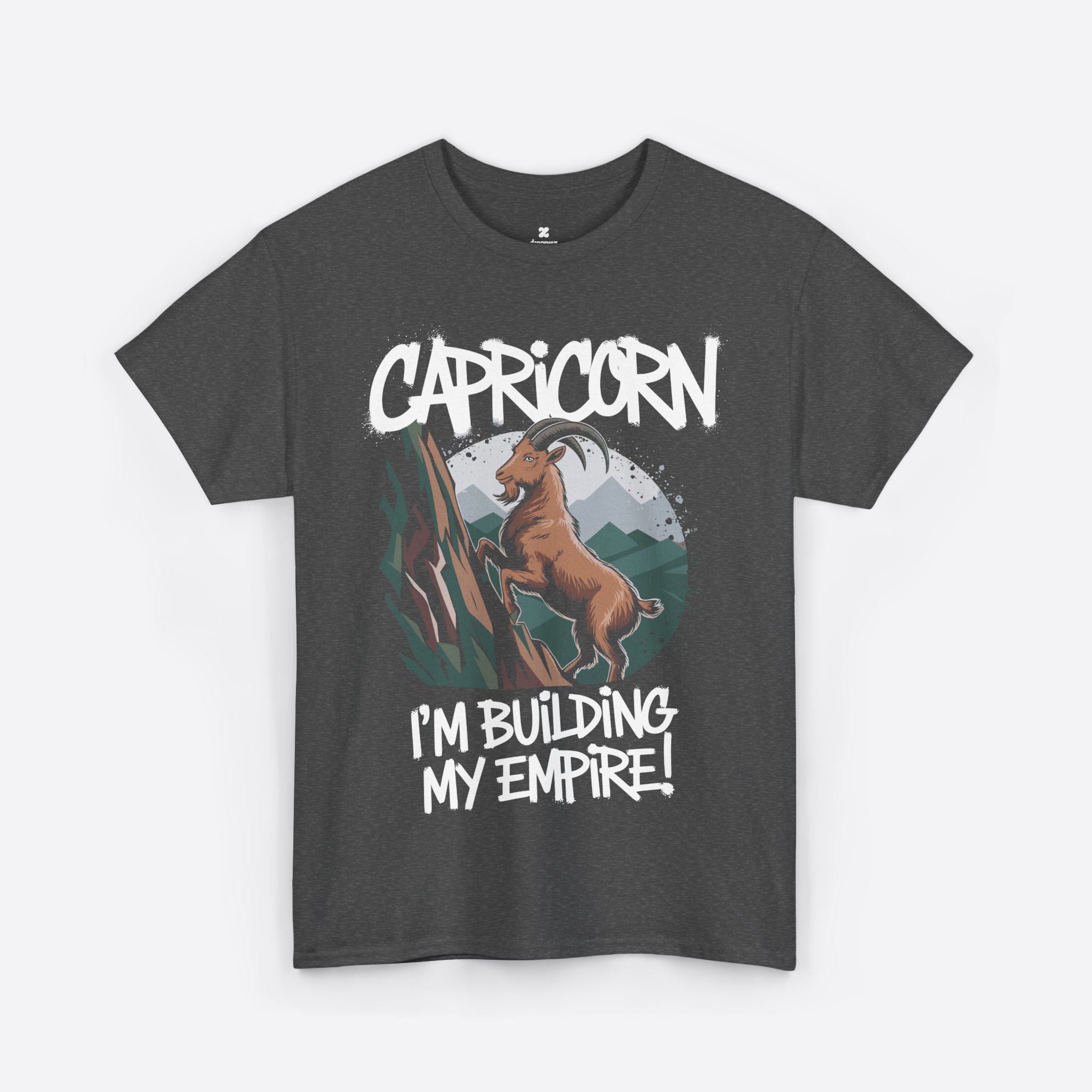 Capricorn Zodiac - I’m Building My Empire, Climbing Future - Unisex T-Shirt