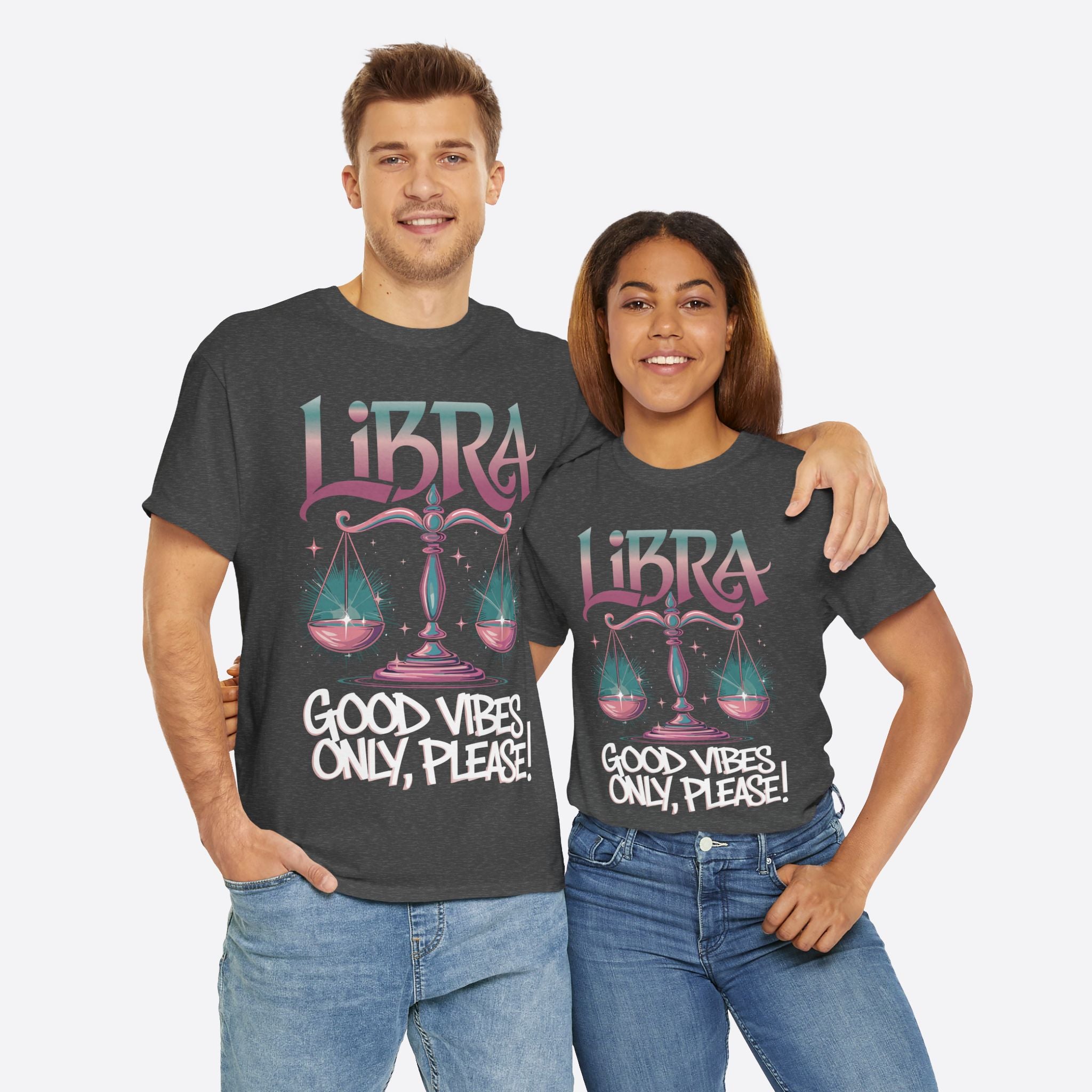Libra Zodiac - Good Vibes Only, Please! - Unisex T-Shirt