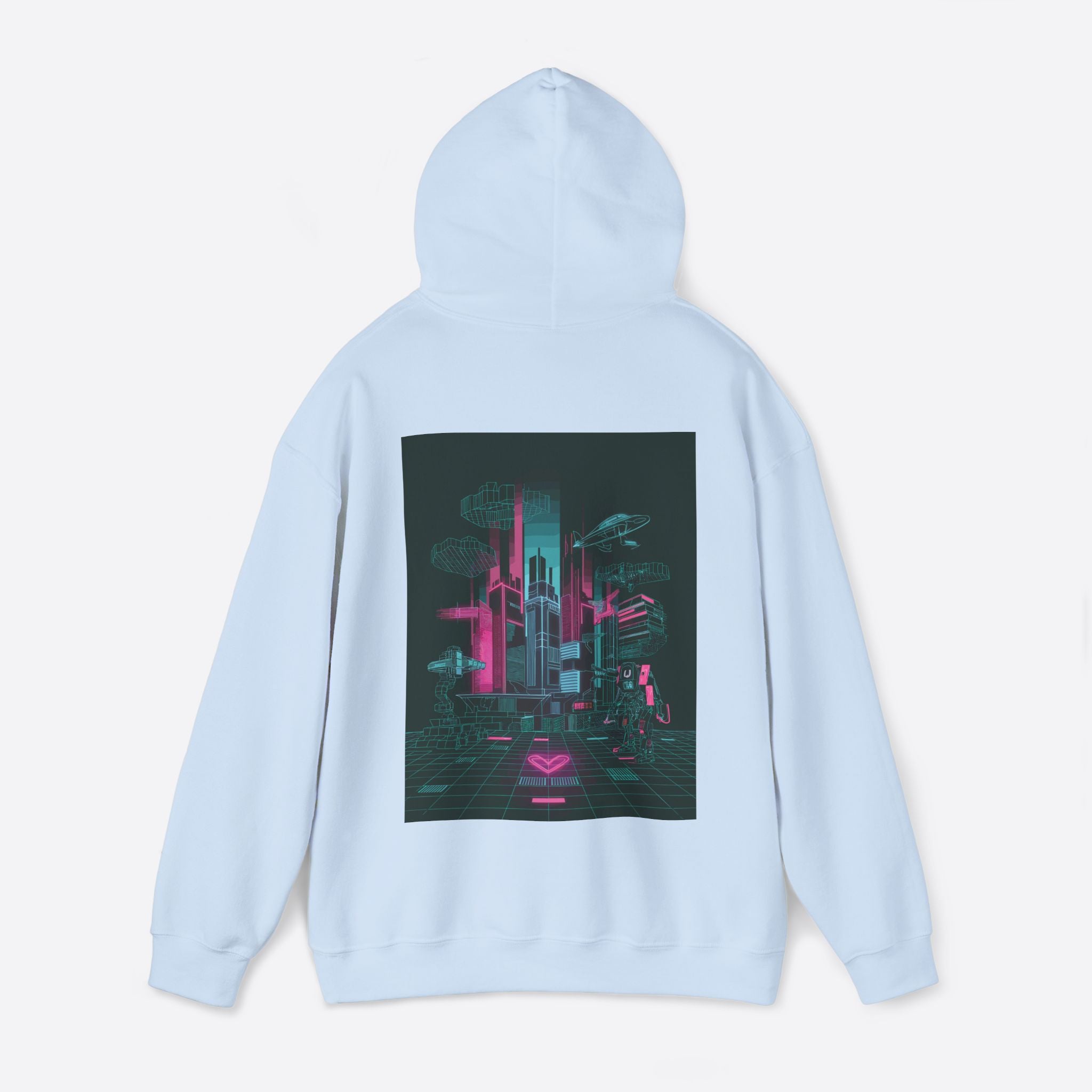 Men's Digital Chaos Hoodie – Glitch in Style