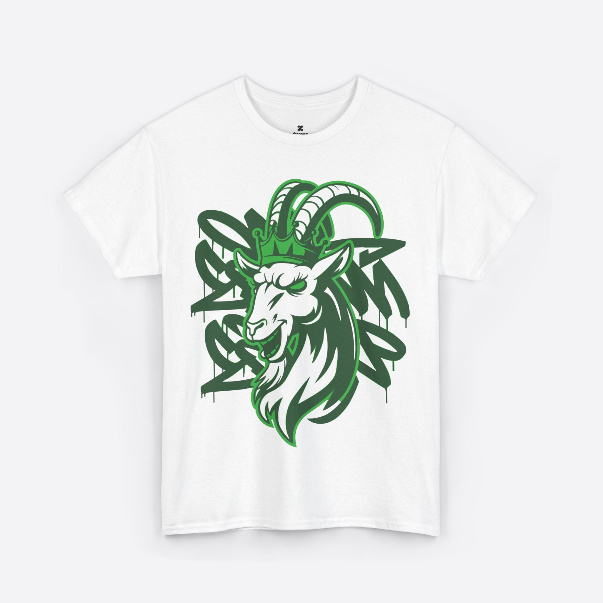 Capricorn Zodiac - Neon Goat Graffiti Graphic Tee - Unisex T-Shirt
