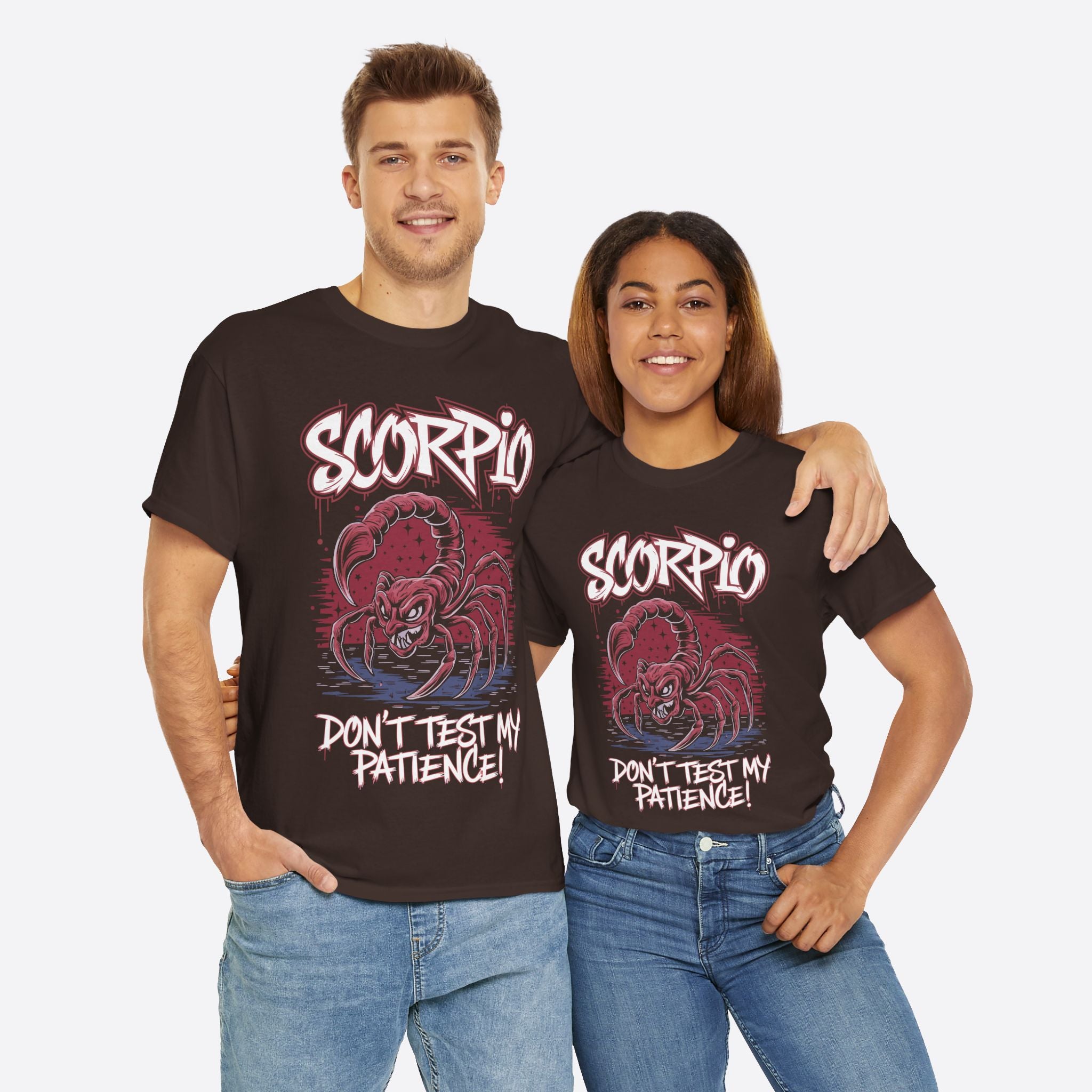 Scorpio Zodiac - Intense Soul, Don’t Test My Patience - Unisex T-Shirt