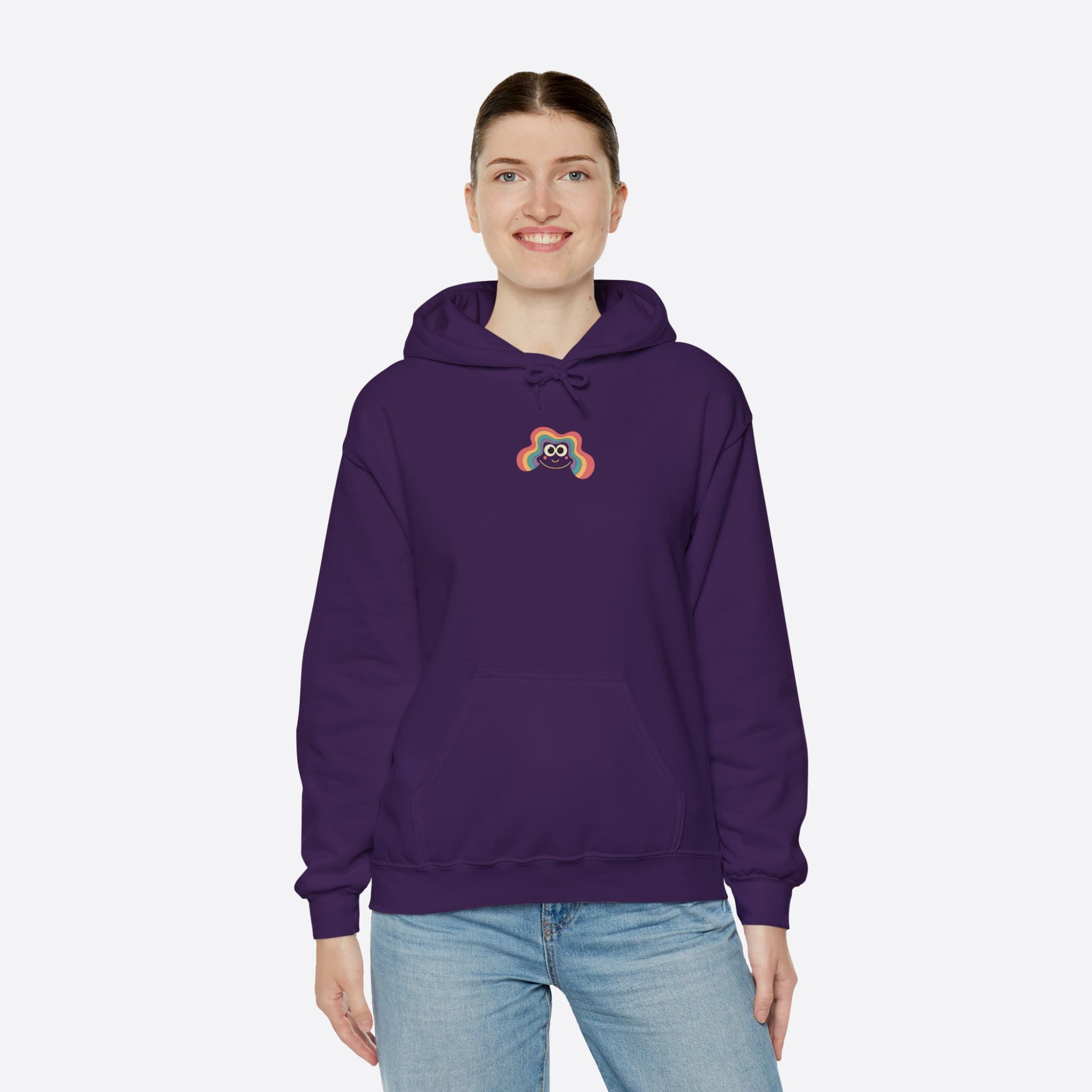 Women's Life Rainbow Hoodie – Soft and Stylish