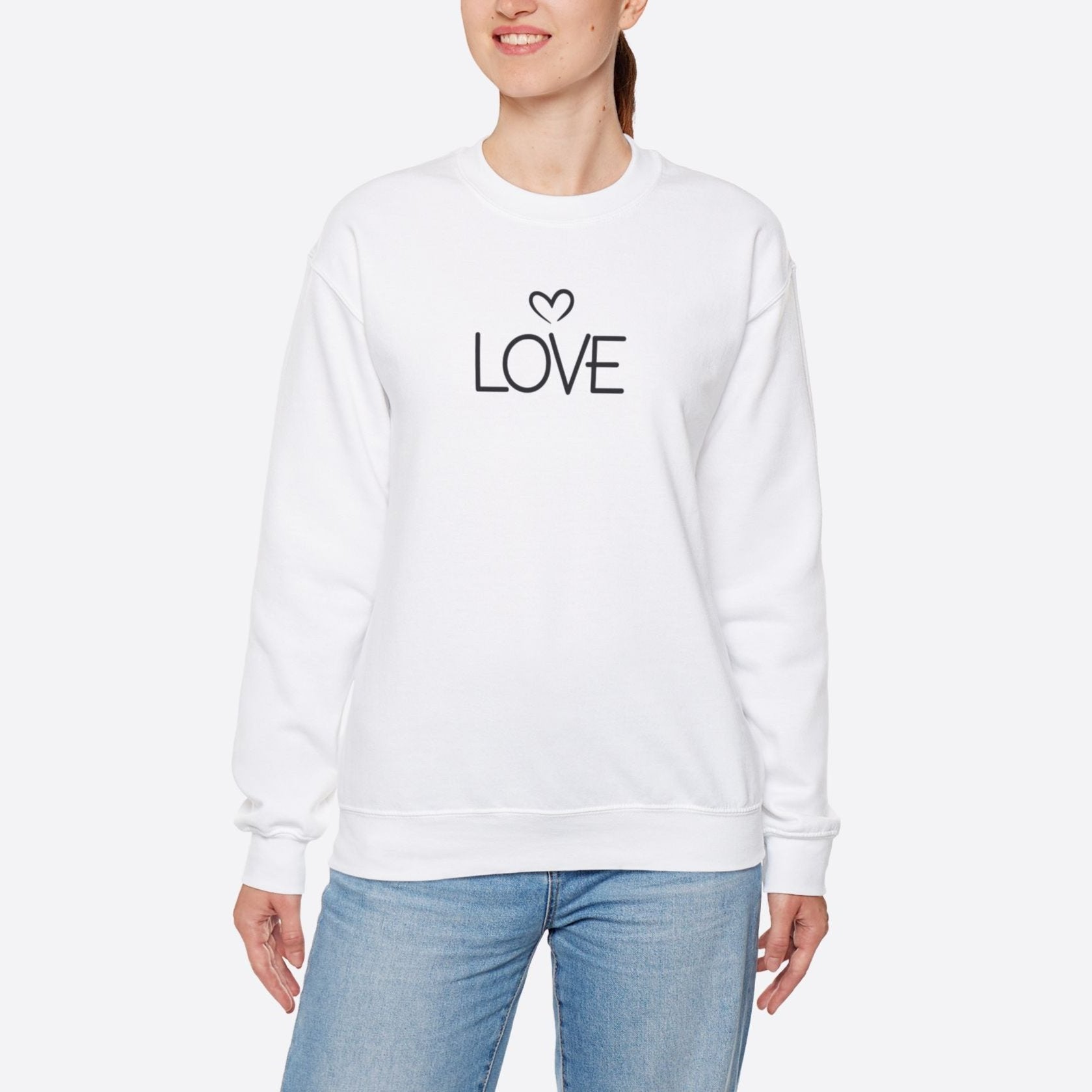 Hearts and Hugs Women's Sweatshirt – Cozy Comfort