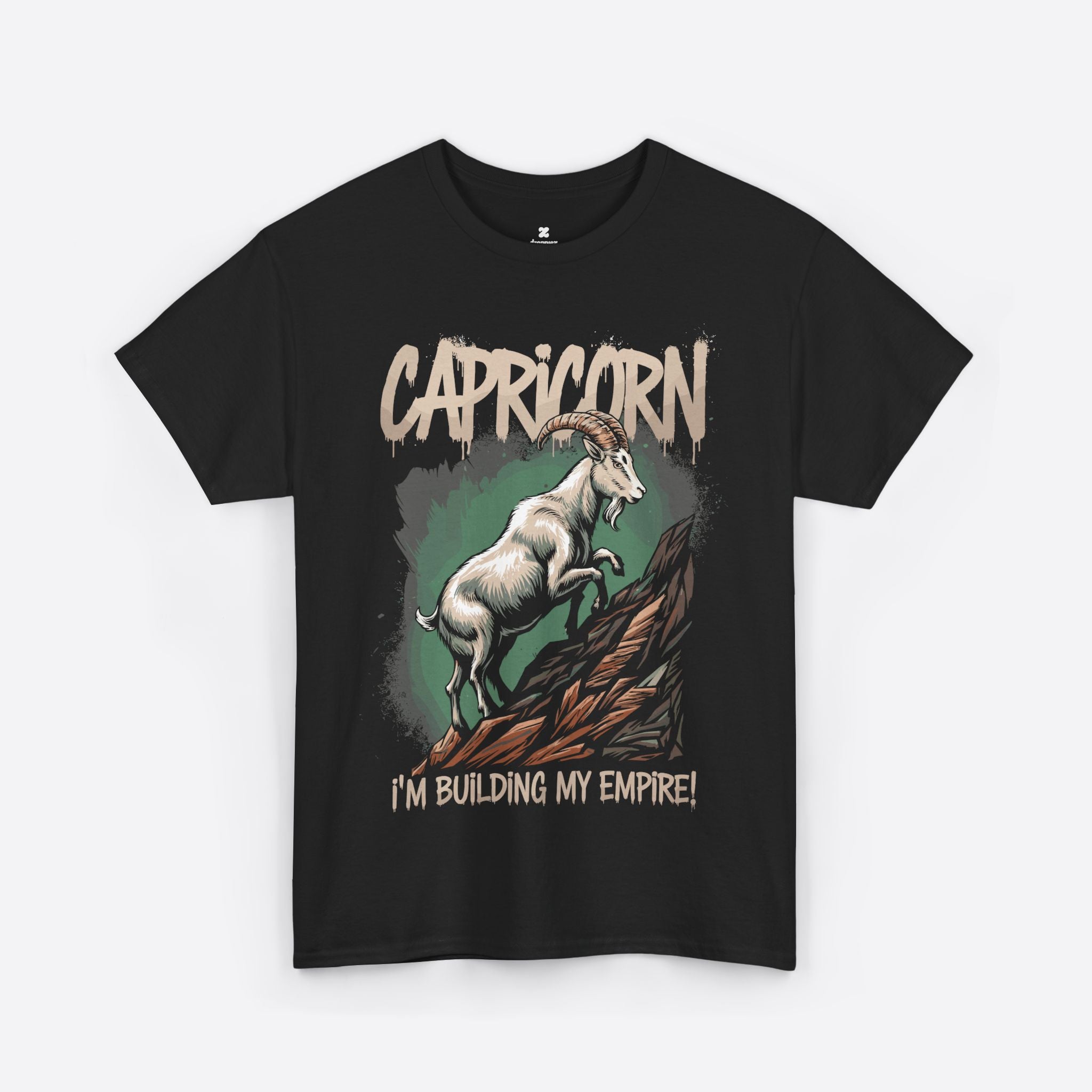 Capricorn Zodiac - I’m Building My Empire, Hustle to the Peak - Unisex T-Shirt