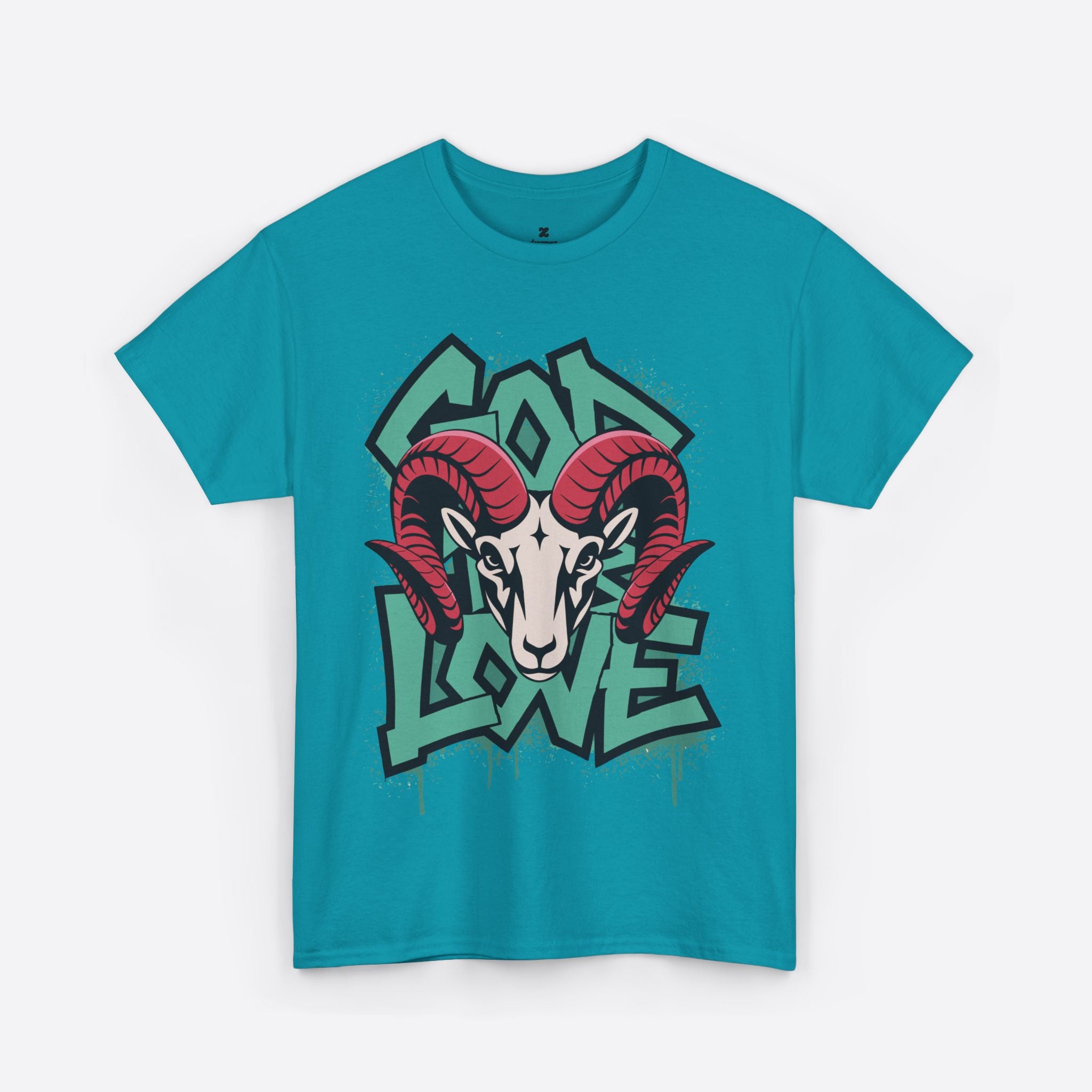 Aries Zodiac – God Love Street Art Tee – Unisex T-Shirt