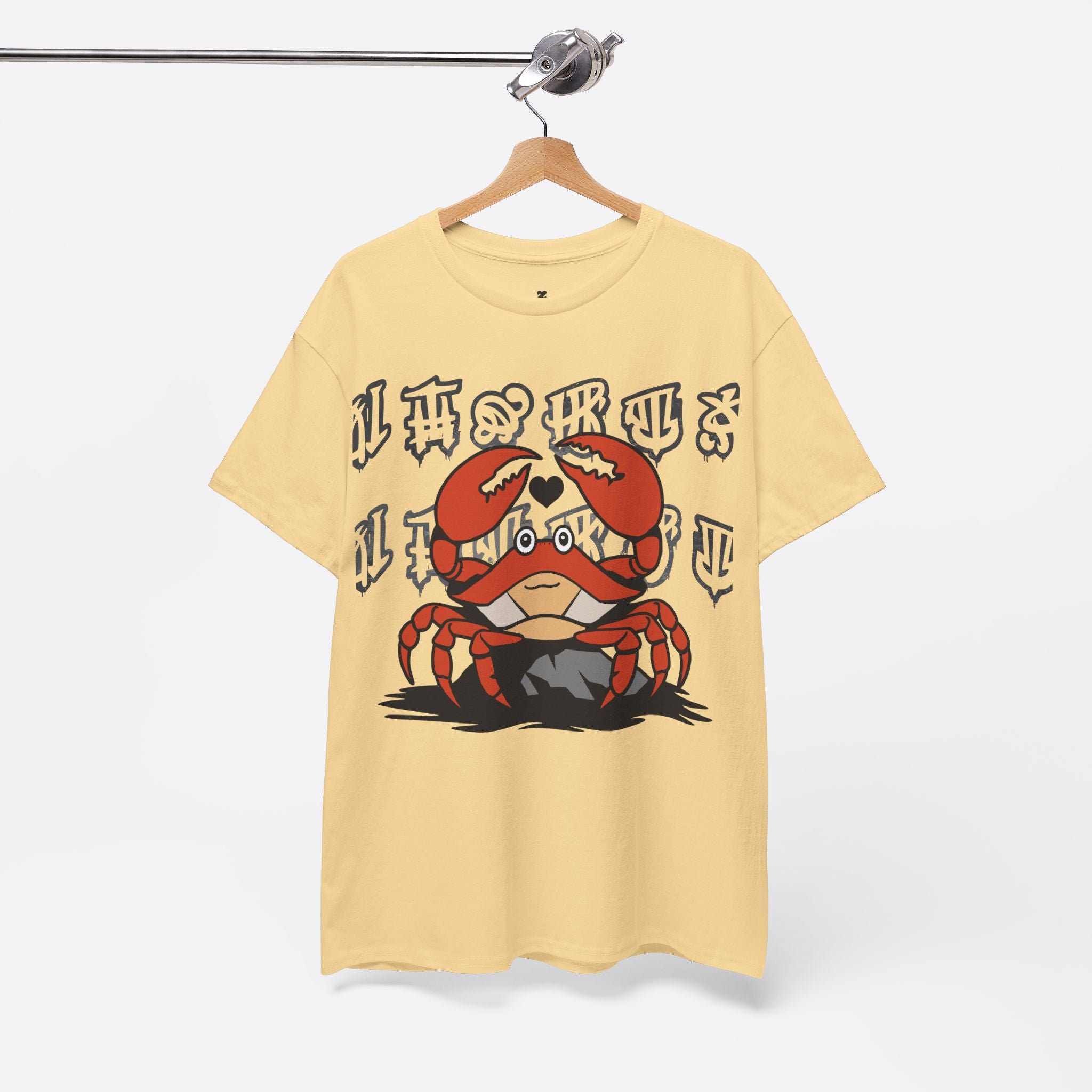 Cancer Zodiac - Cute Crab Heart Graphic Tee - Unisex T-Shirt