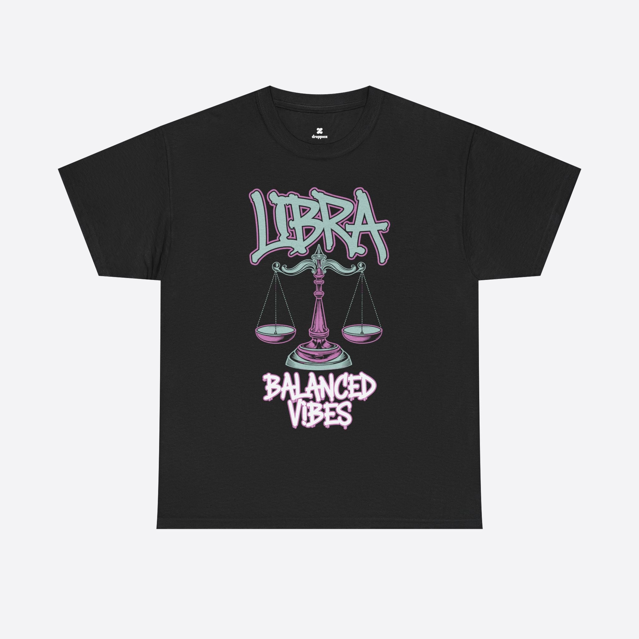 Libra Zodiac - Balanced Vibes Street Tee - Unisex T-Shirt