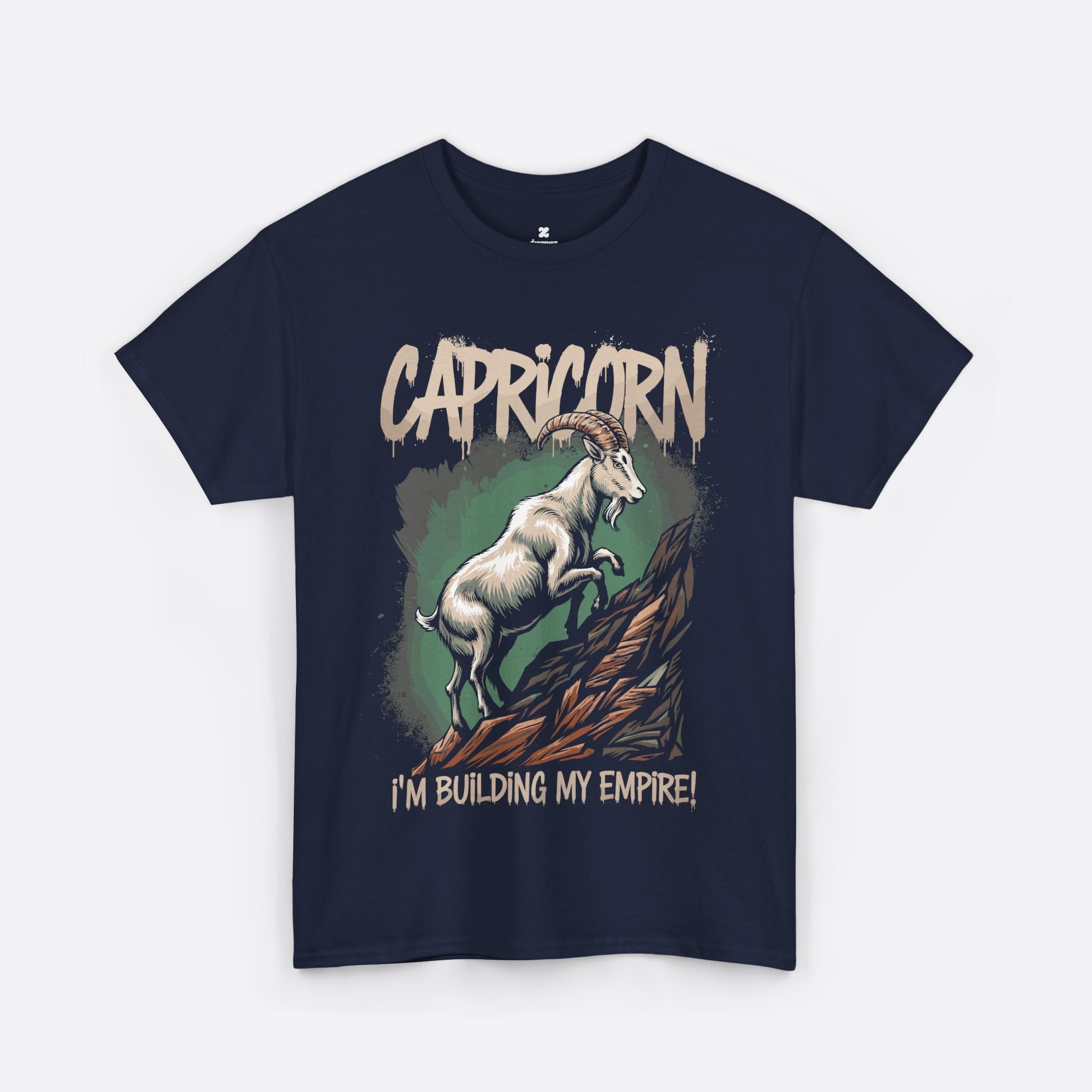 Capricorn Zodiac - I’m Building My Empire, Hustle to the Peak - Unisex T-Shirt
