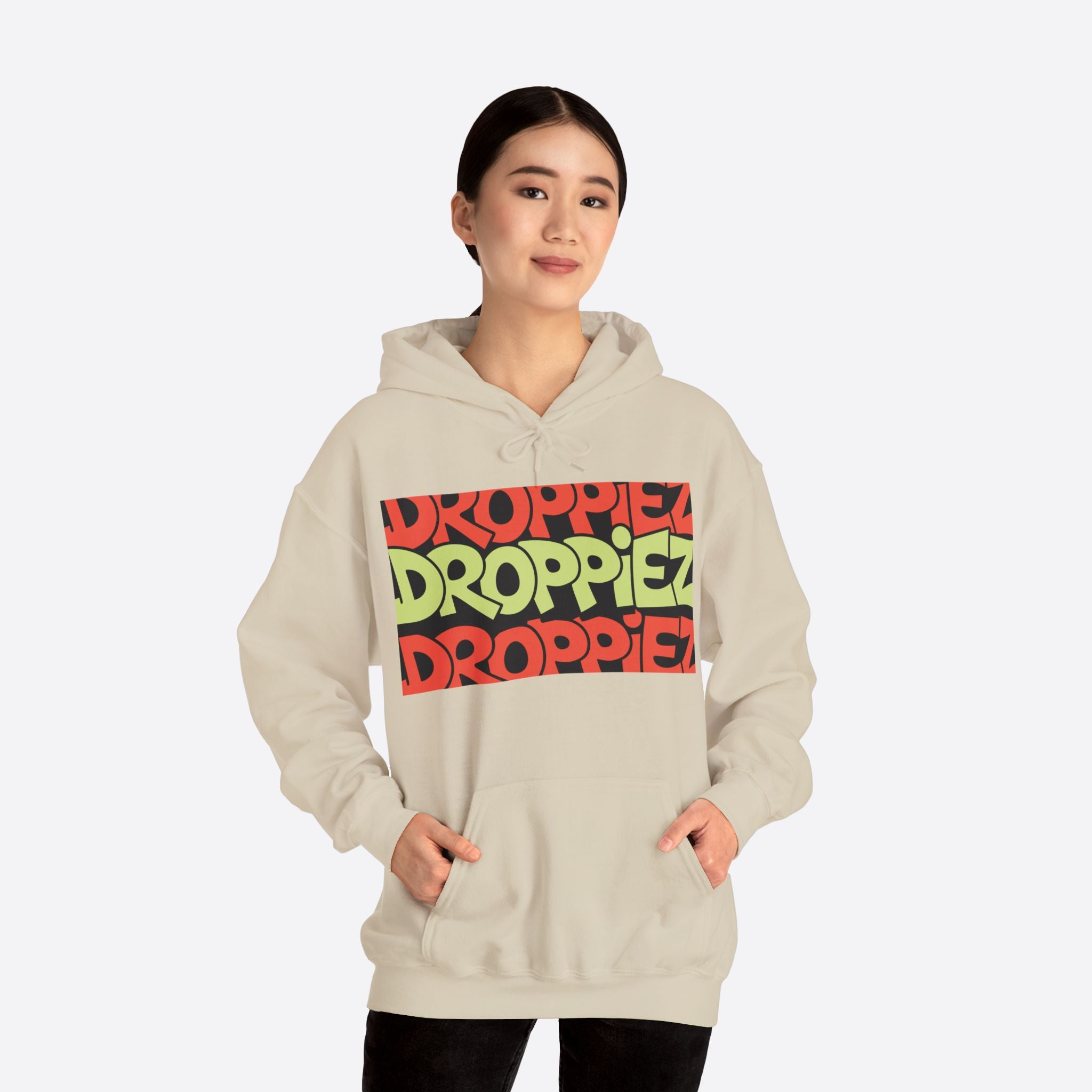 Unisex Dripdrop Hoodie with Bold Graphics – Statement Look