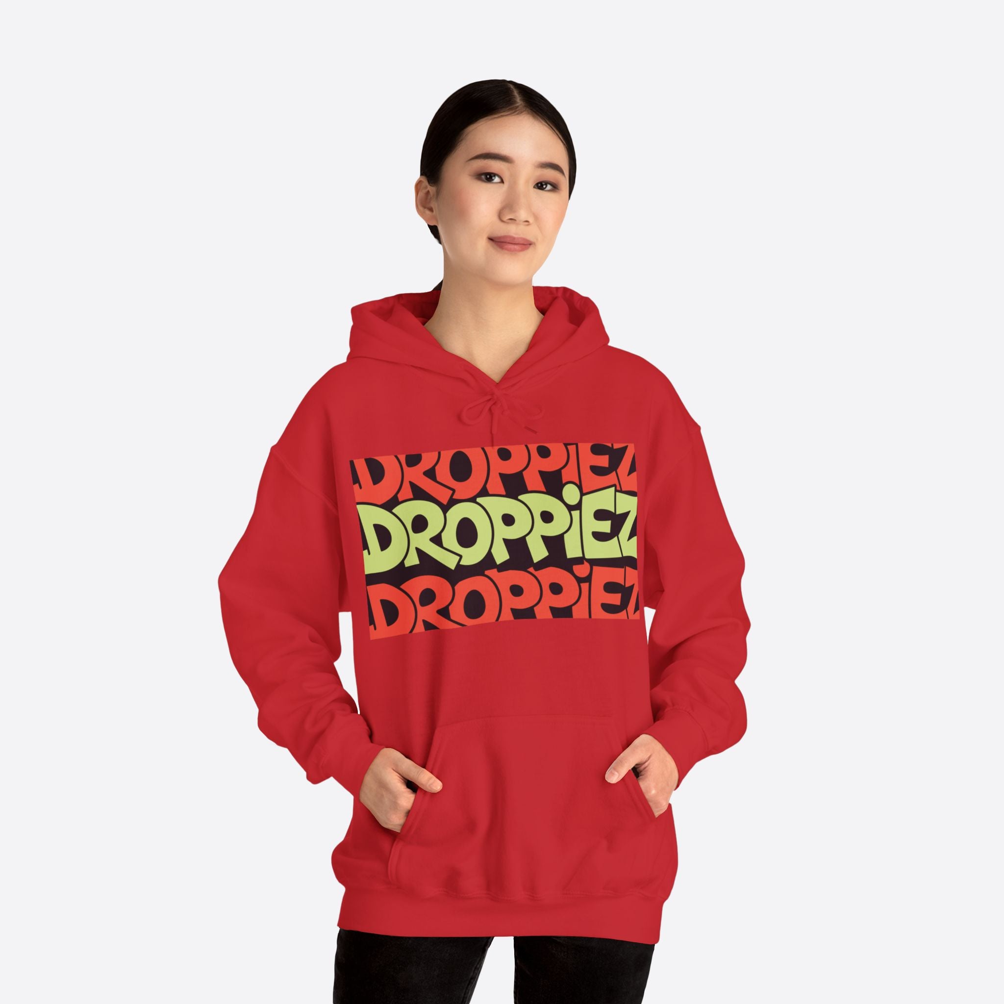 Unisex Dripdrop Hoodie with Bold Graphics – Statement Look