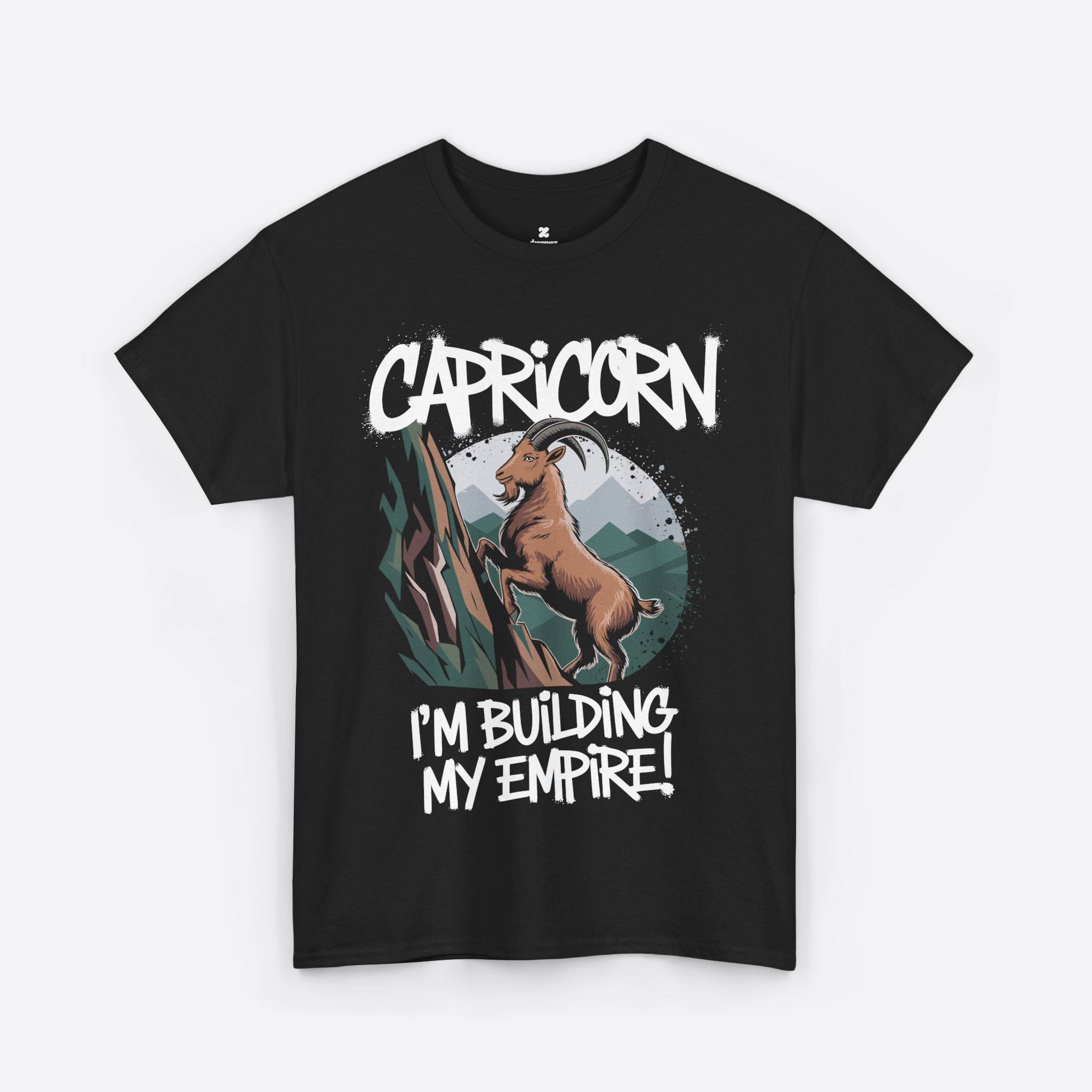 Capricorn Zodiac - I’m Building My Empire, Climbing Future - Unisex T-Shirt