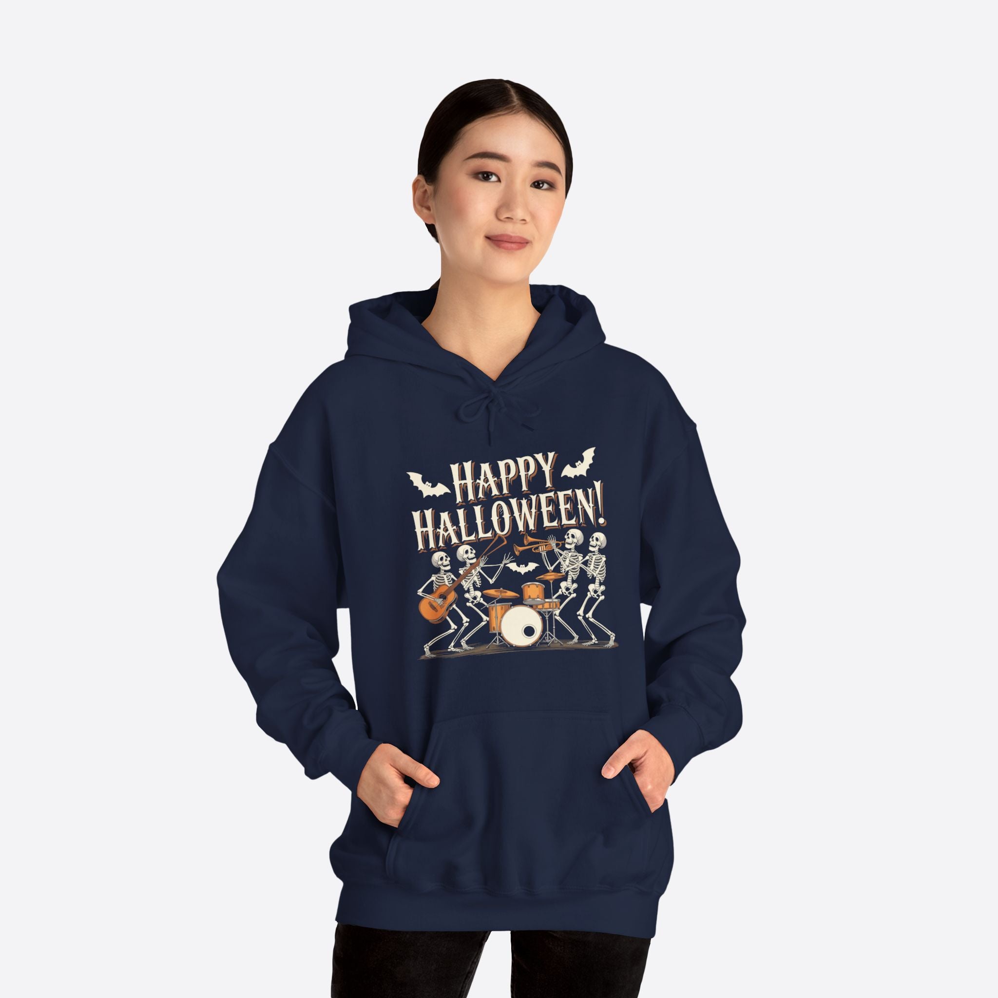 Unisex Skeleton Dance Hoodie – Move to the Spooky Beat