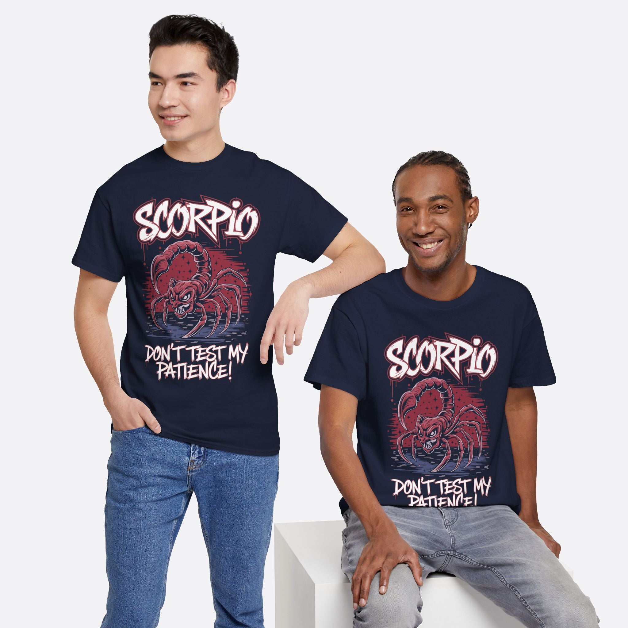 Scorpio Zodiac - Intense Soul, Don’t Test My Patience - Unisex T-Shirt