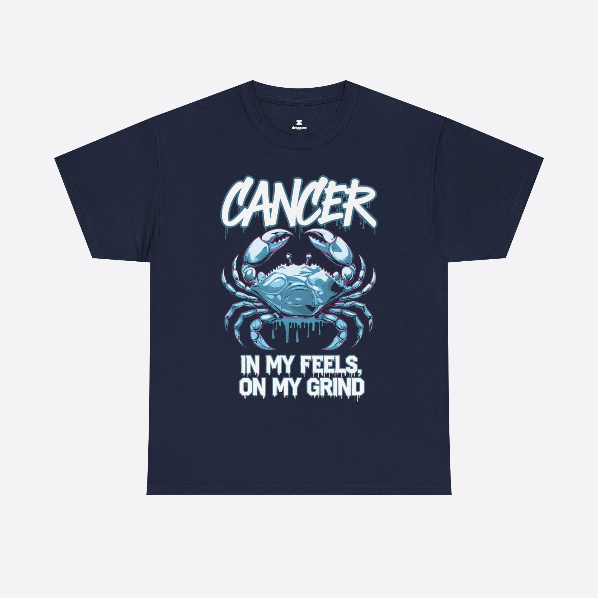 Cancer Zodiac - Grind Mode, Soft Core - Unisex T-Shirt