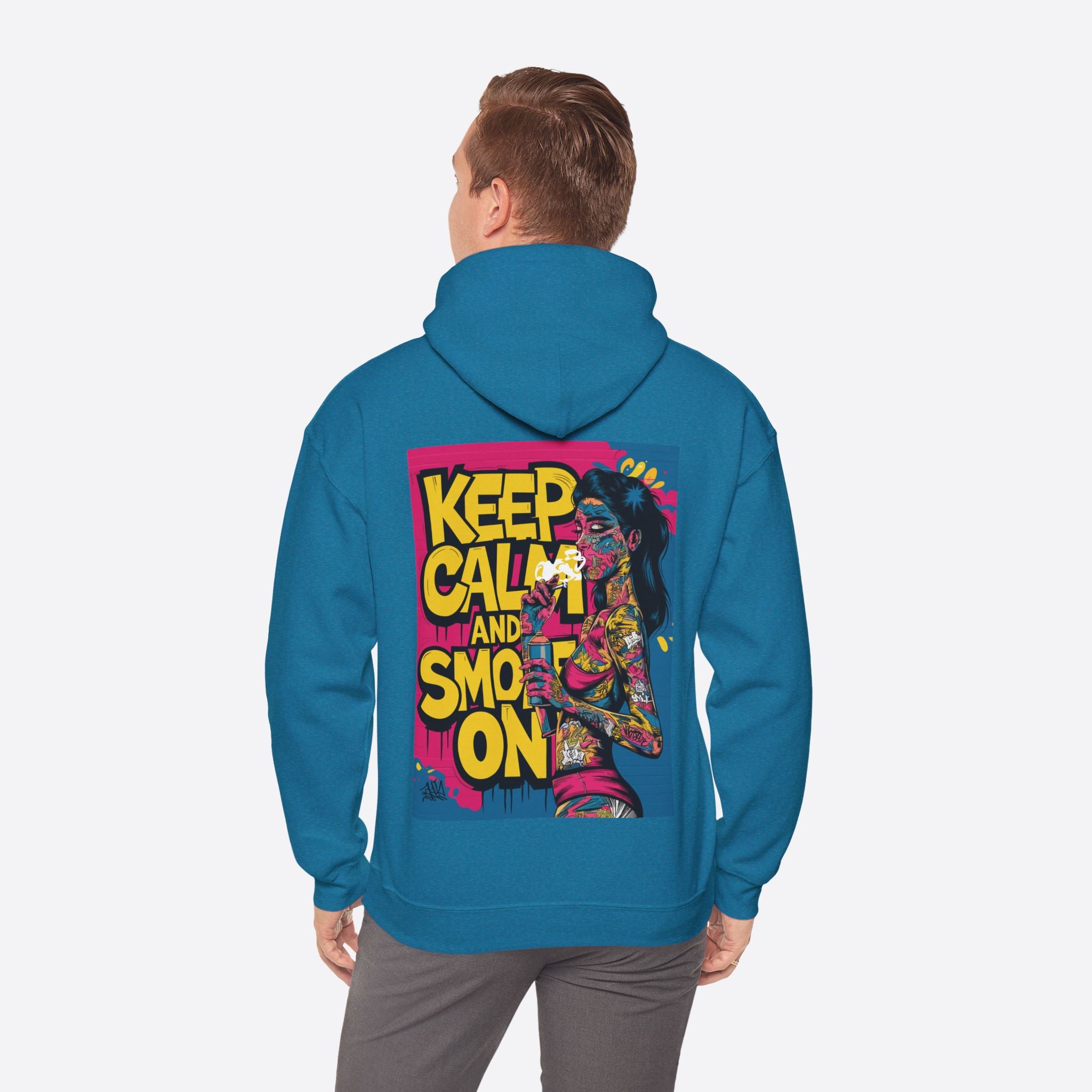 Men's Chill Smoke Hoodie – Cool & Laid Back