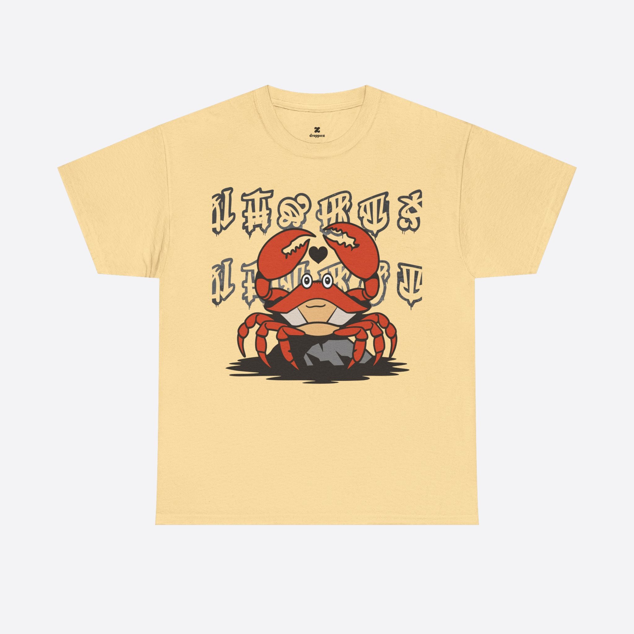Cancer Zodiac - Cute Crab Heart Graphic Tee - Unisex T-Shirt