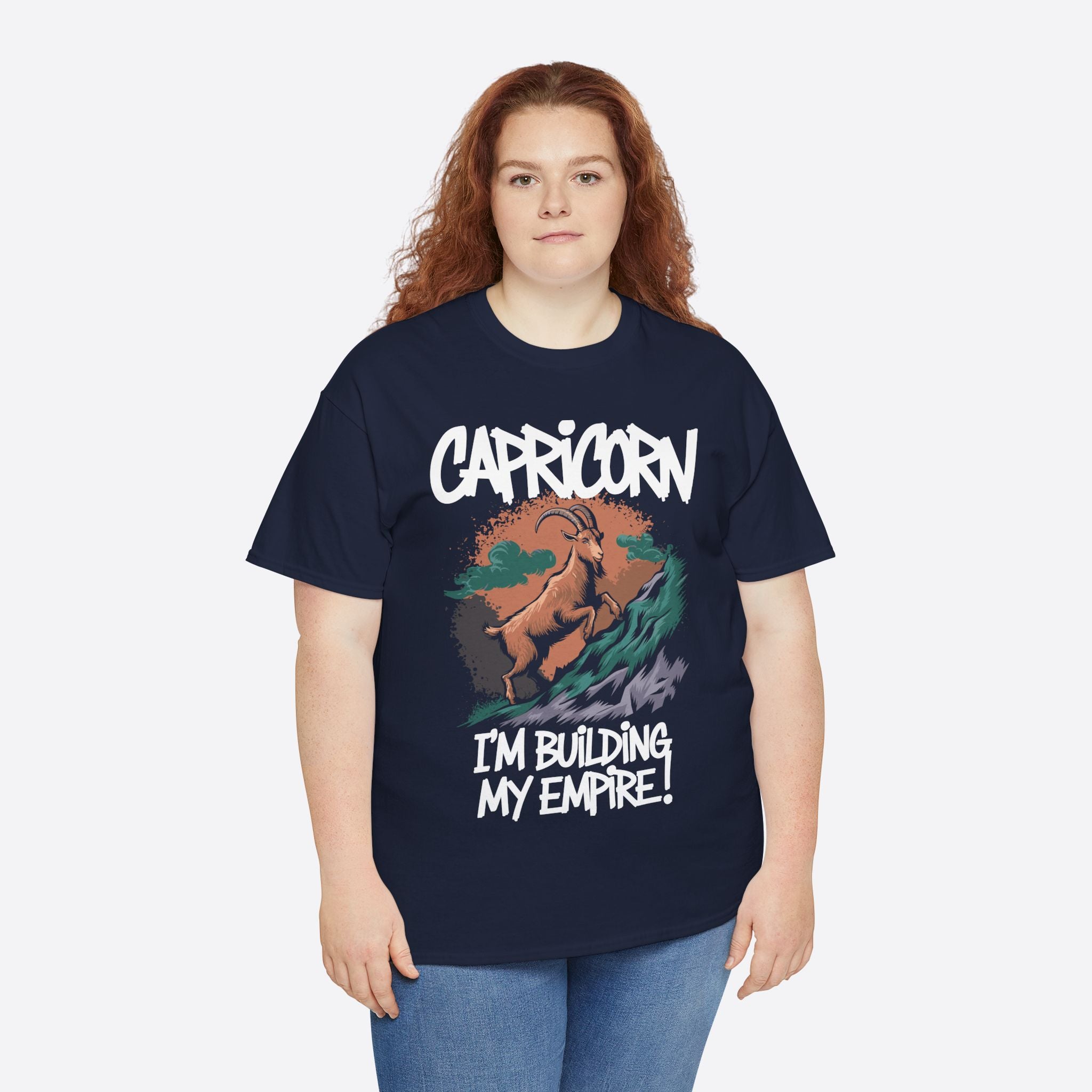 Capricorn Zodiac - I’m Building My Empire, Climb Like a Boss - Unisex T-Shirt