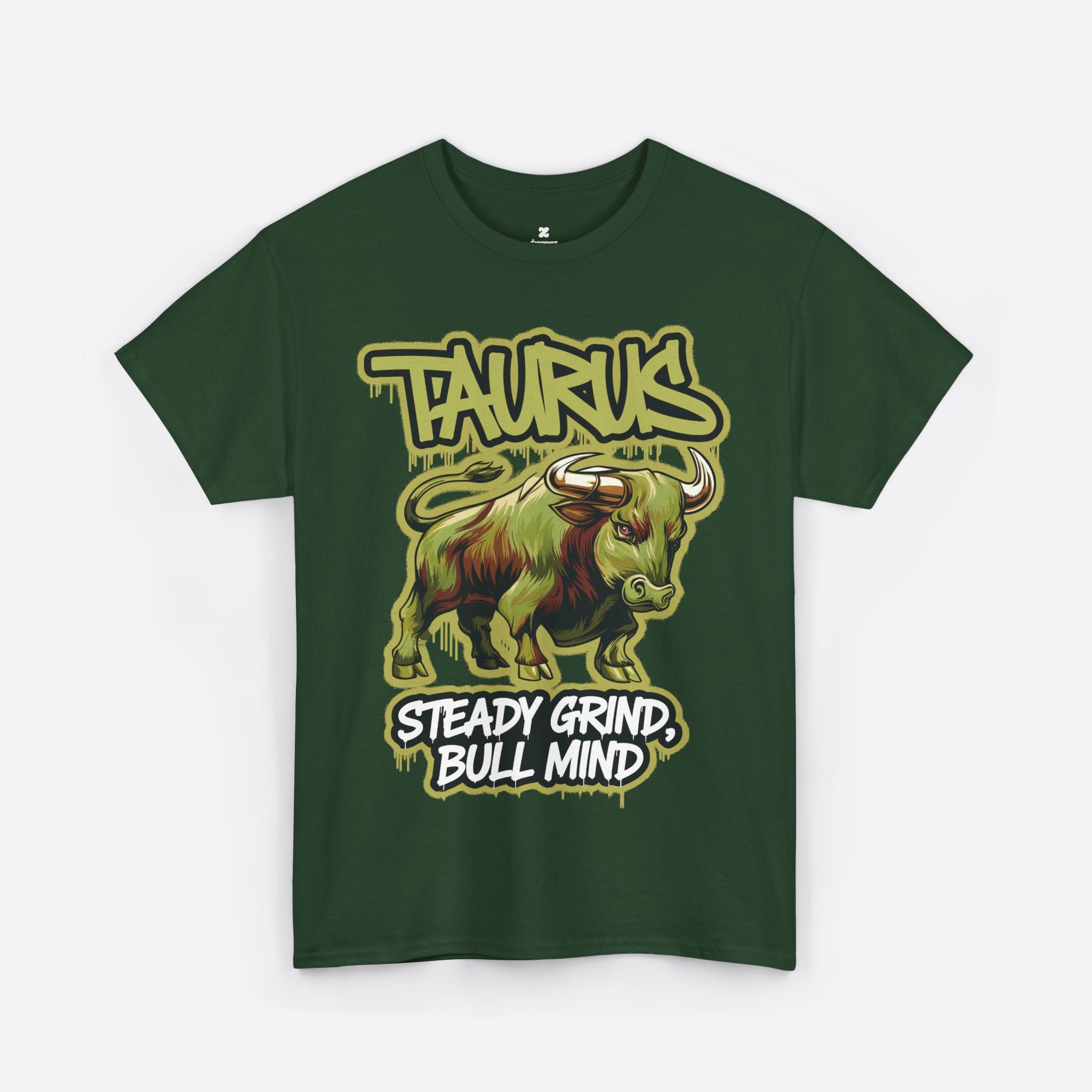 Taurus Zodiac - Steady Grind, Bull Mind - Unisex T-Shirt