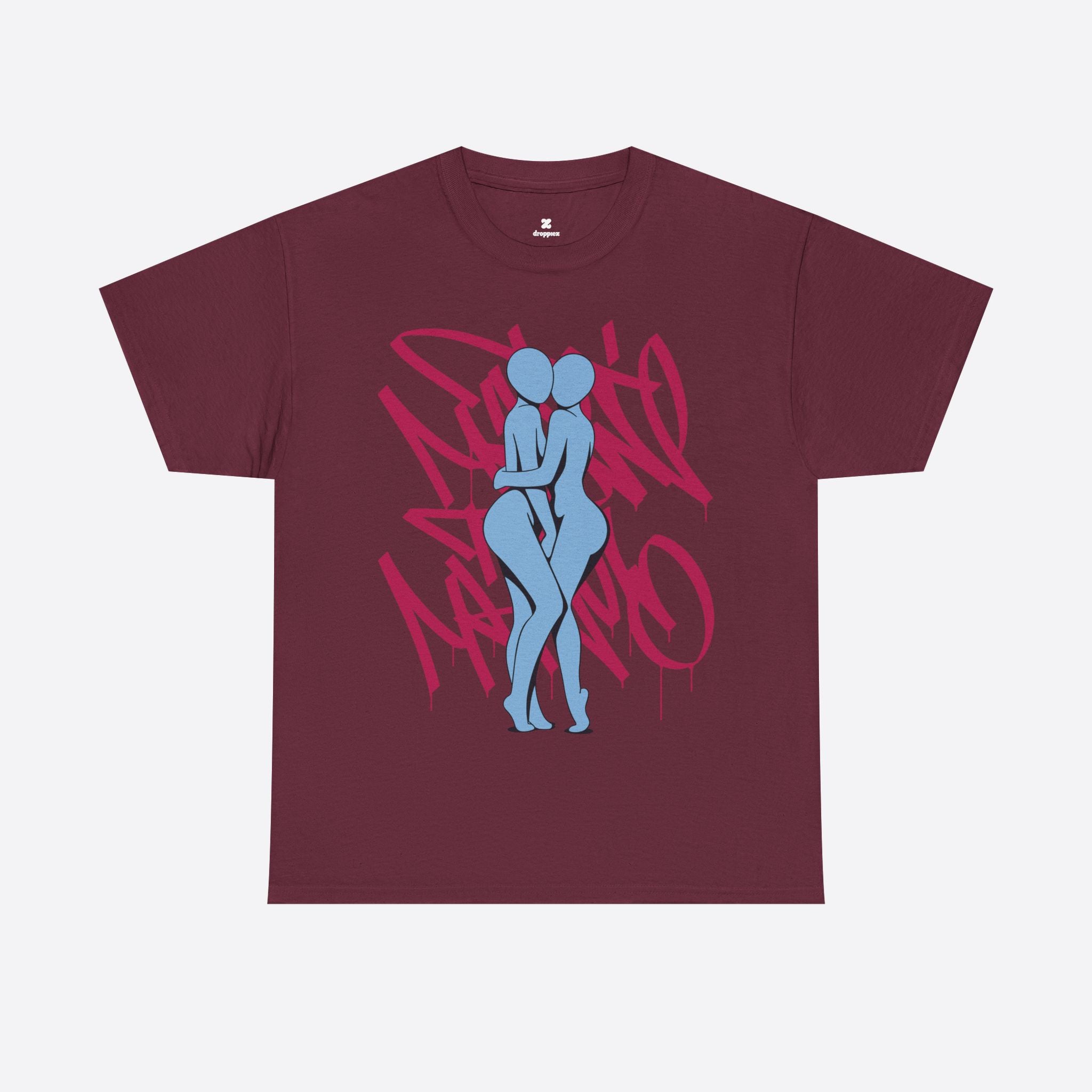 Gemini Zodiac – Twin Embrace Graffiti Tee – Unisex T-Shirt